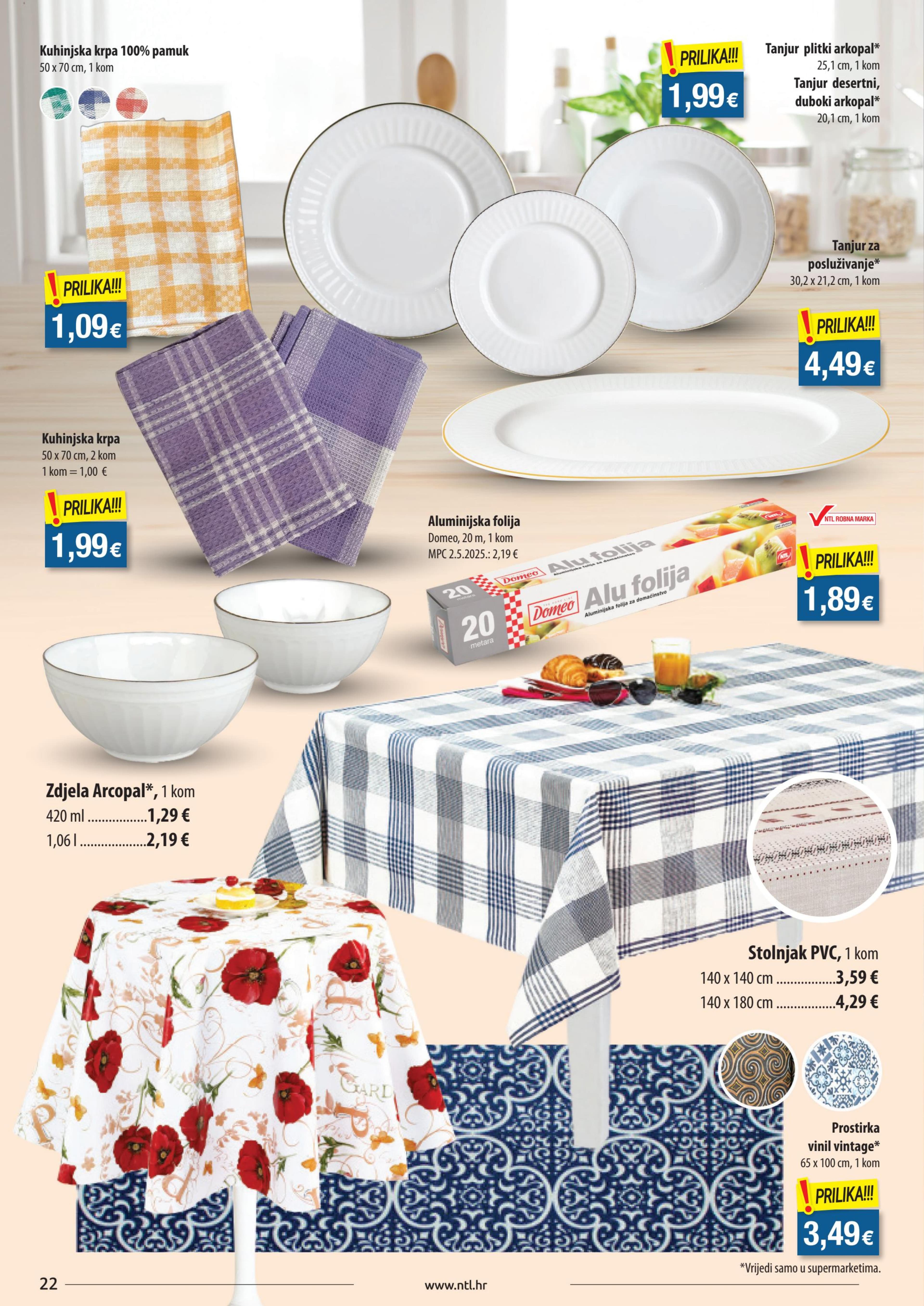Page from catalog: Akcijska ponuda