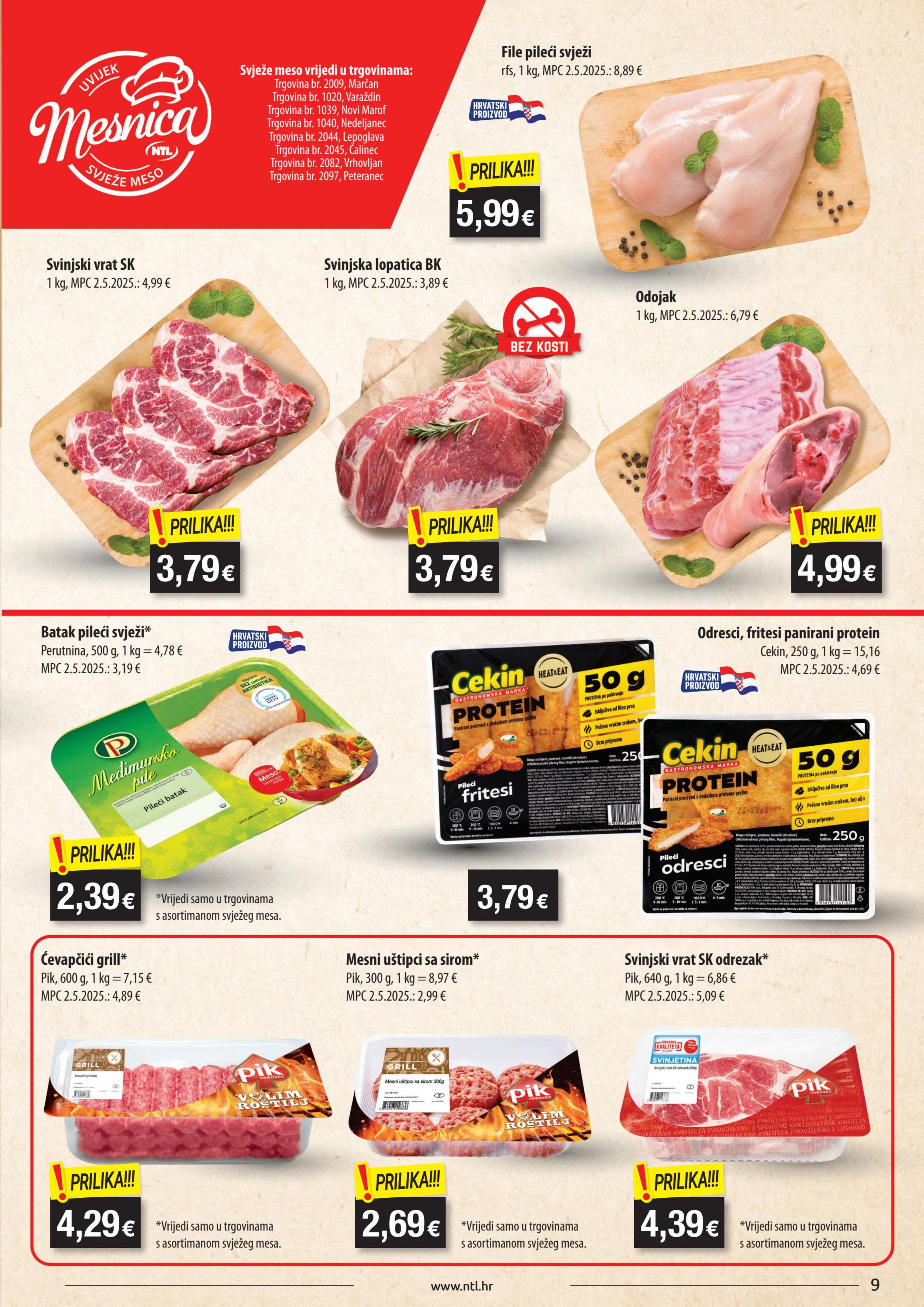 Page from catalog: Akcijska ponuda