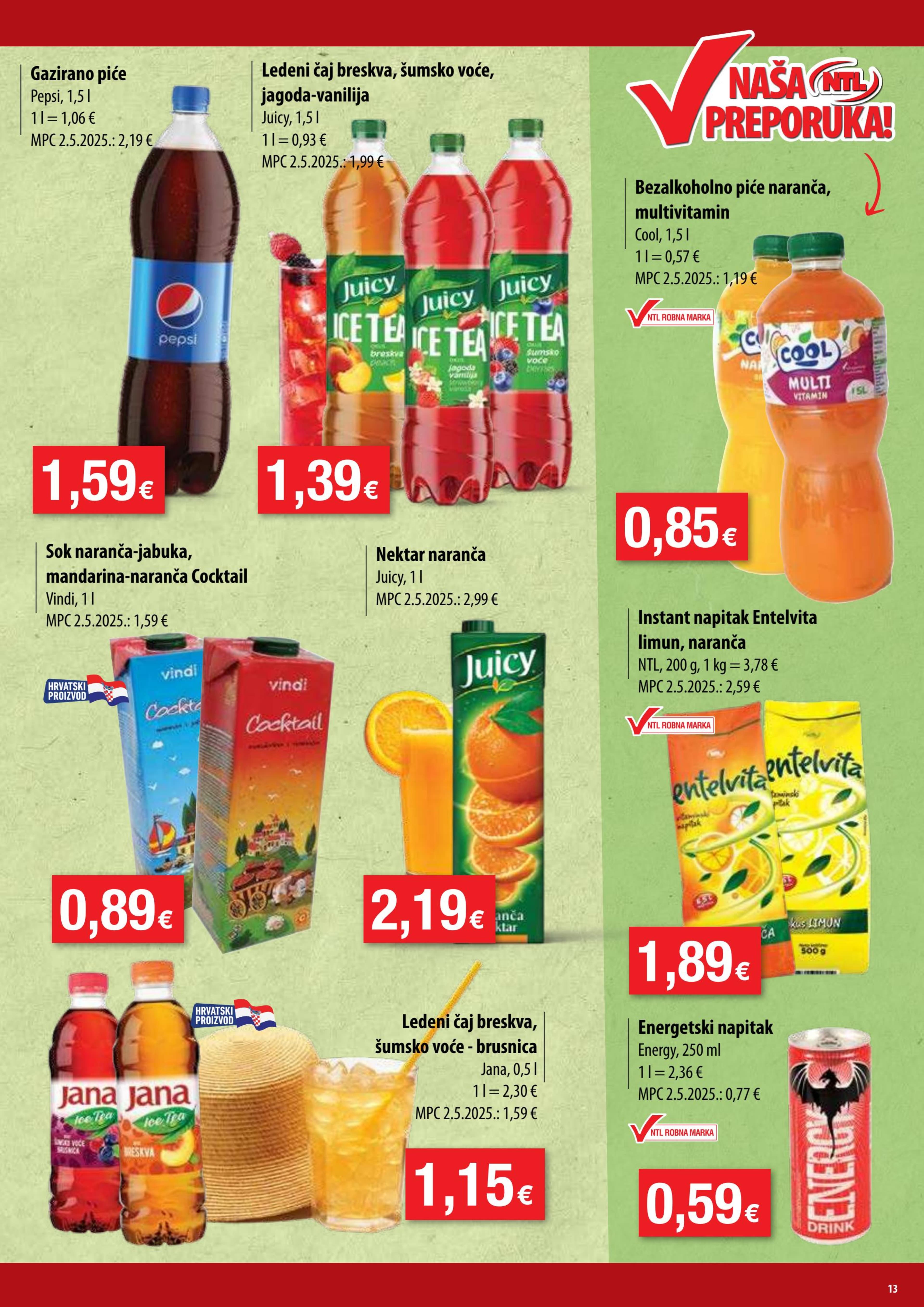 Page from catalog: Akcijska ponuda