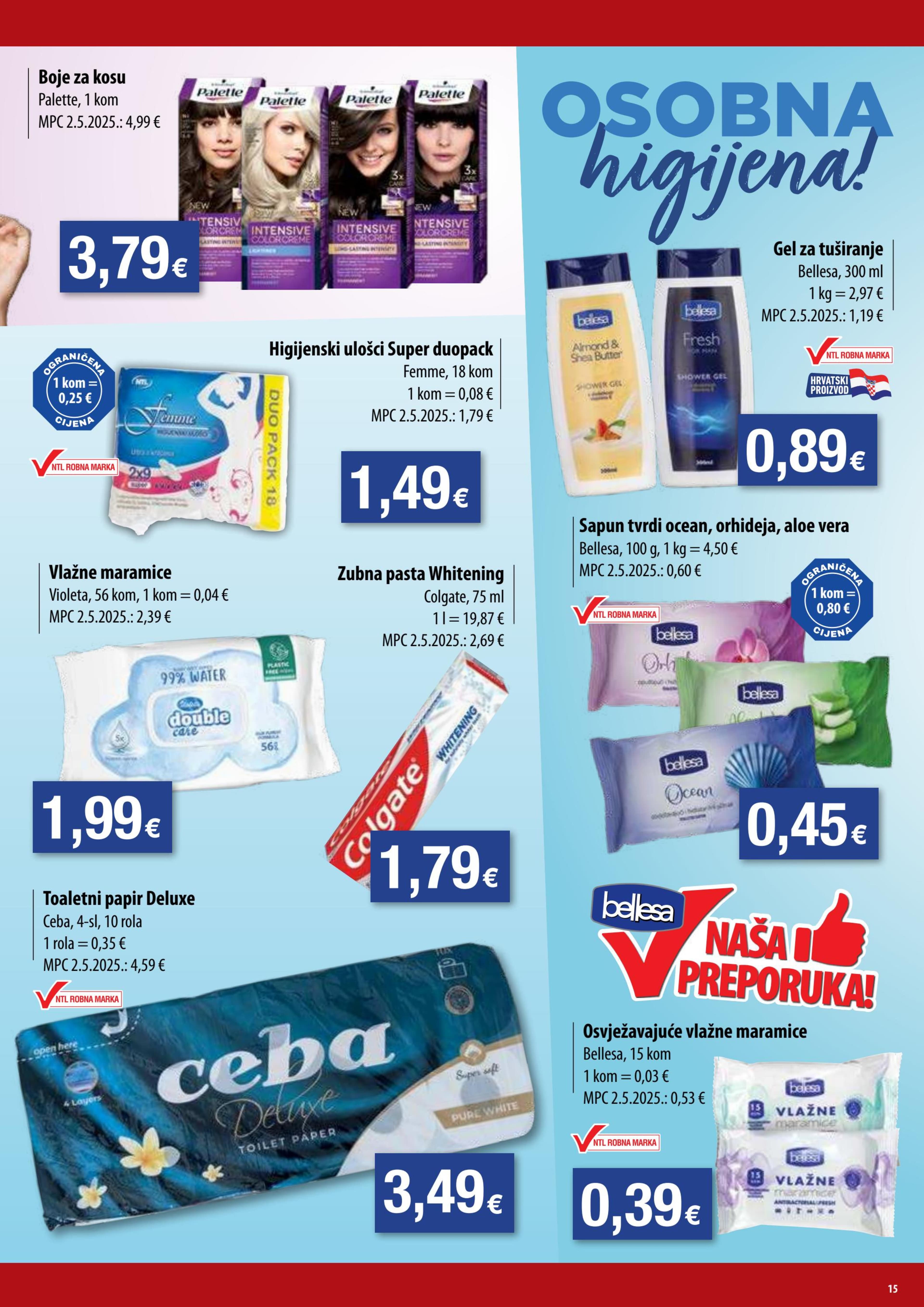 Page from catalog: Akcijska ponuda
