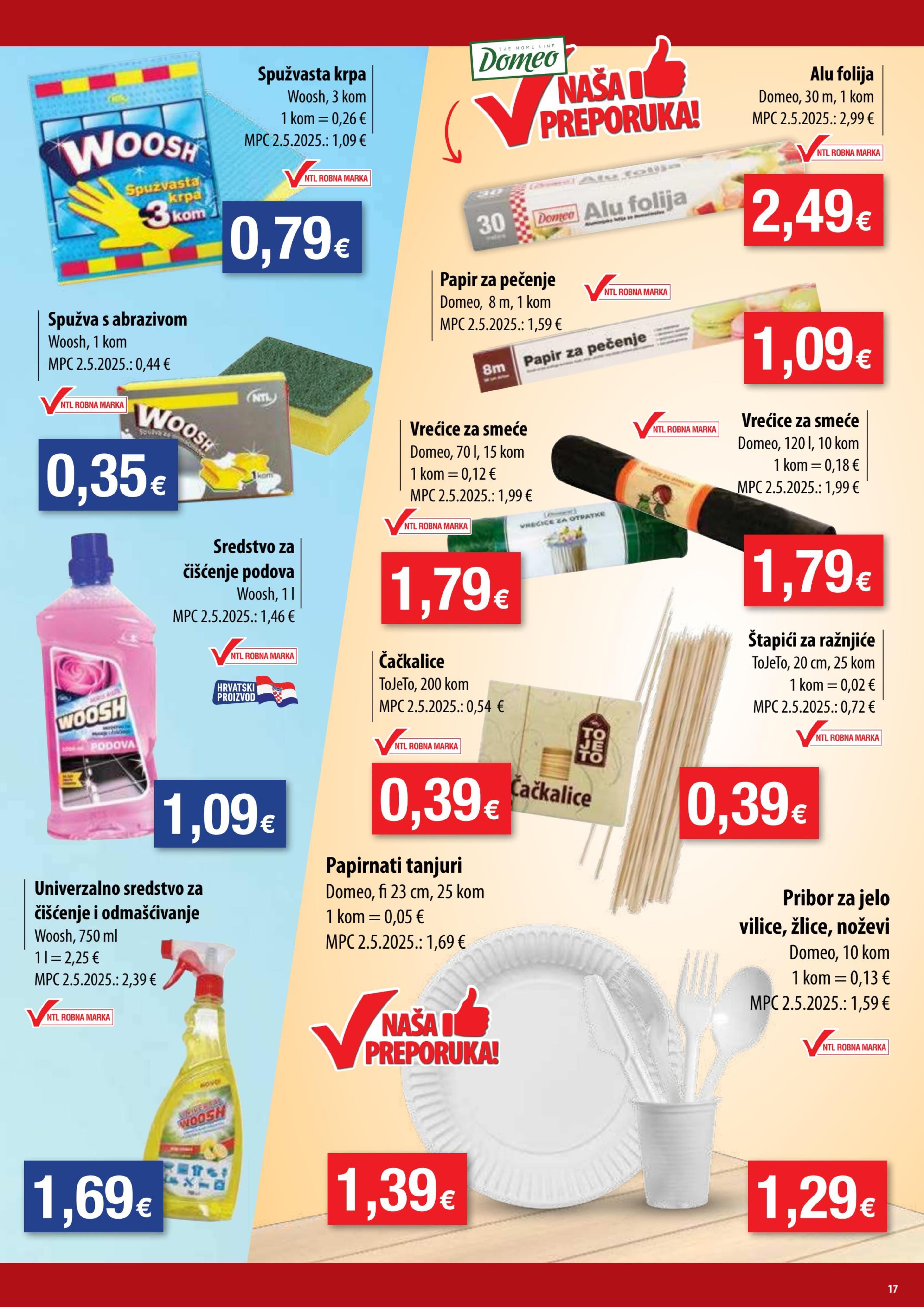 Page from catalog: Akcijska ponuda
