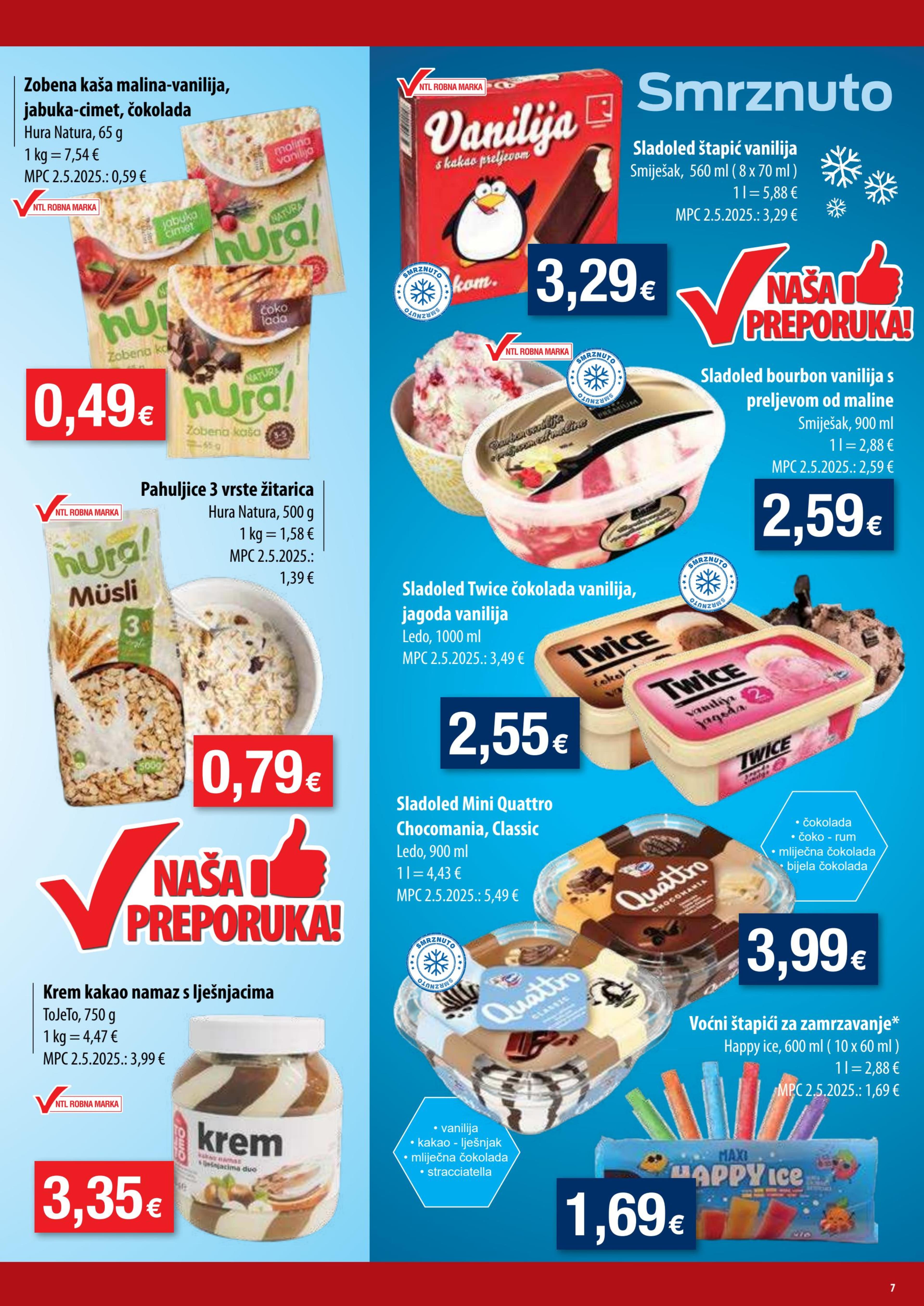 Page from catalog: Akcijska ponuda