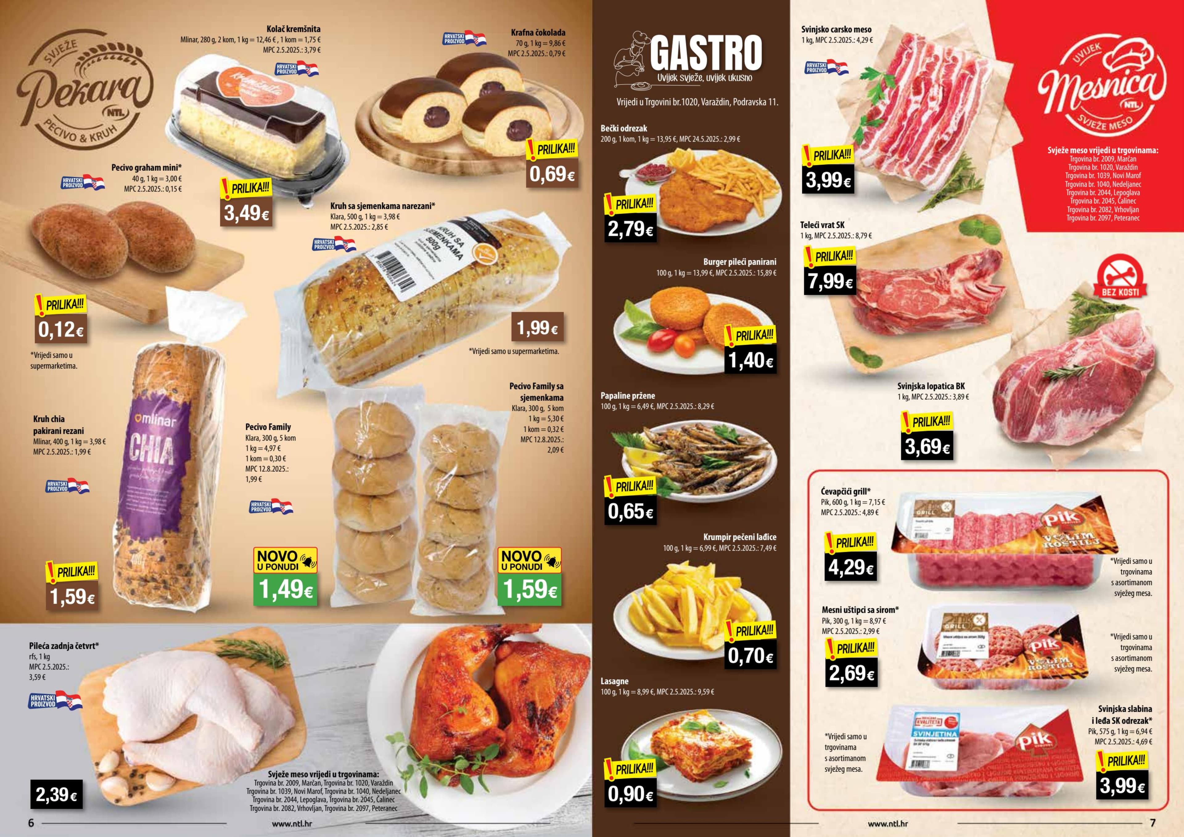 Page from catalog: Akcijska ponuda