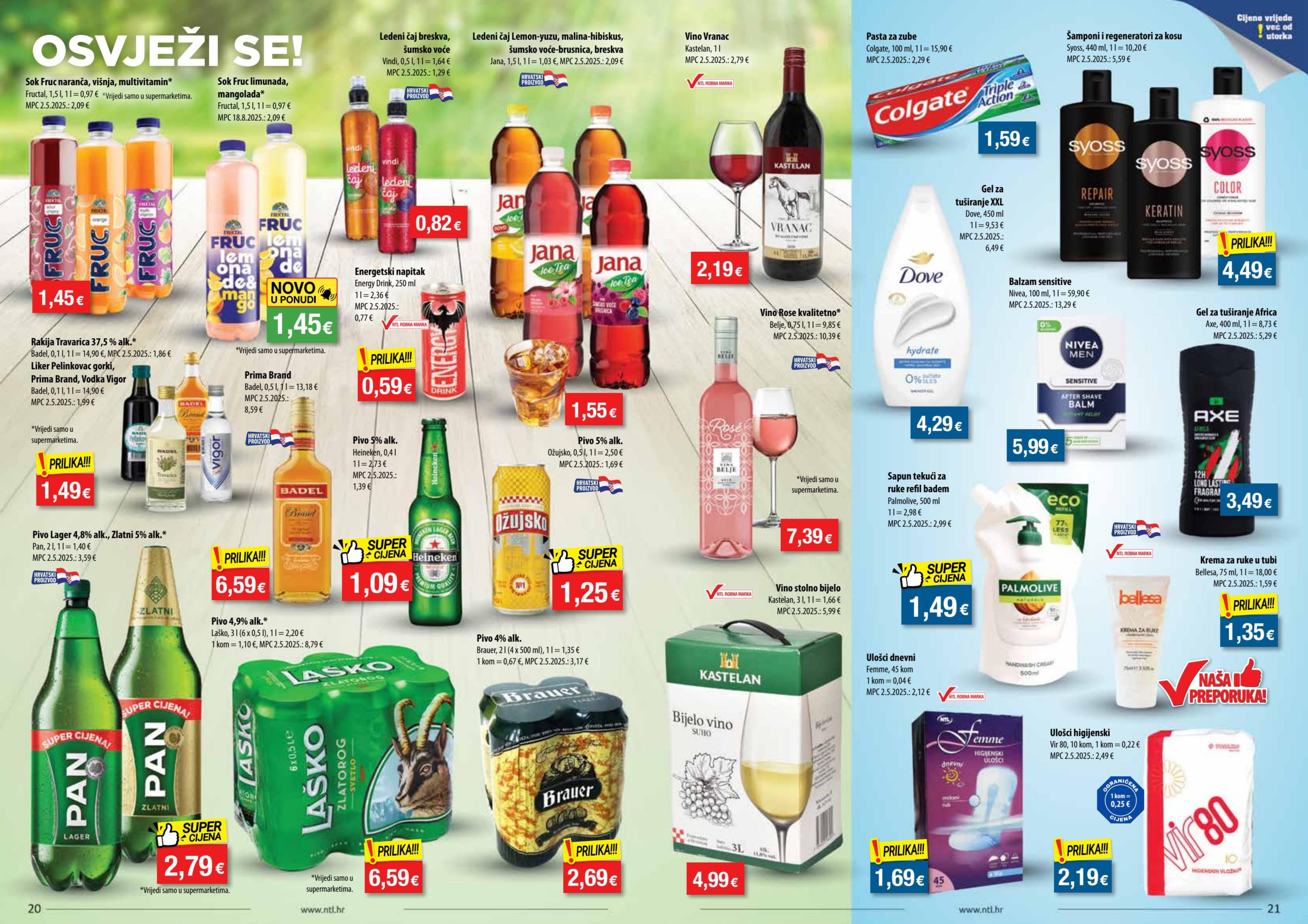 Page from catalog: Akcijska ponuda