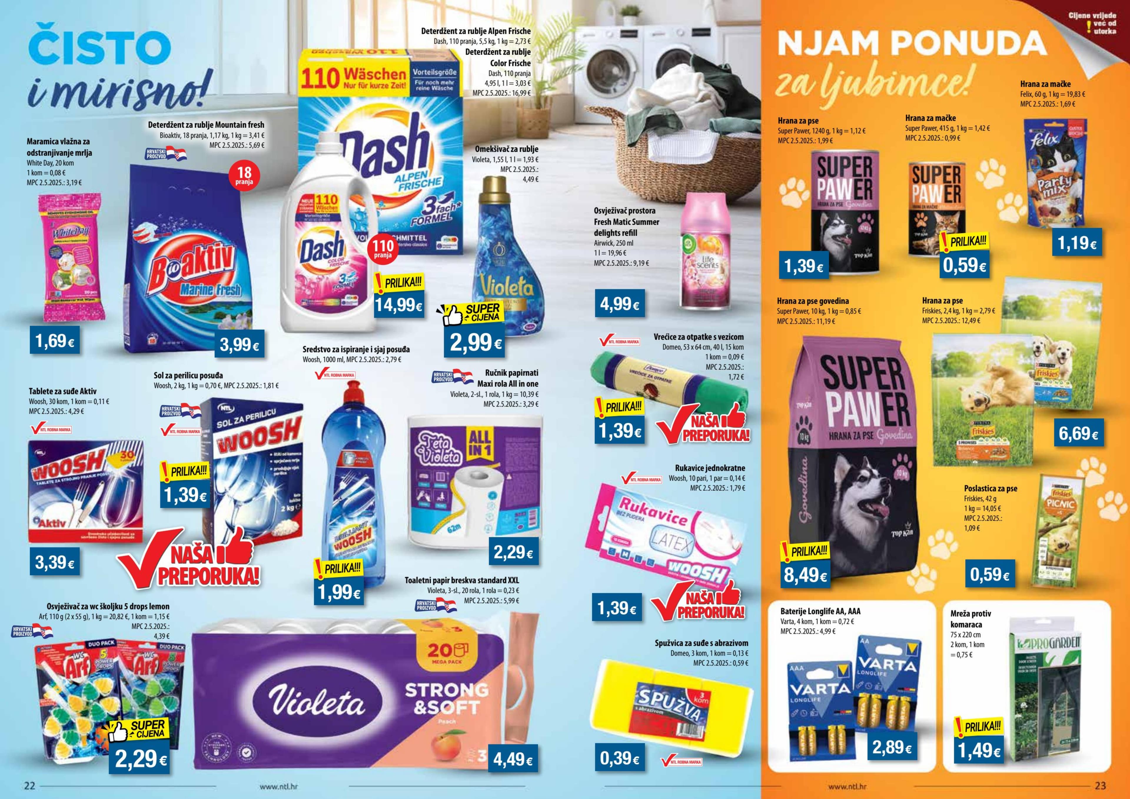 Page from catalog: Akcijska ponuda