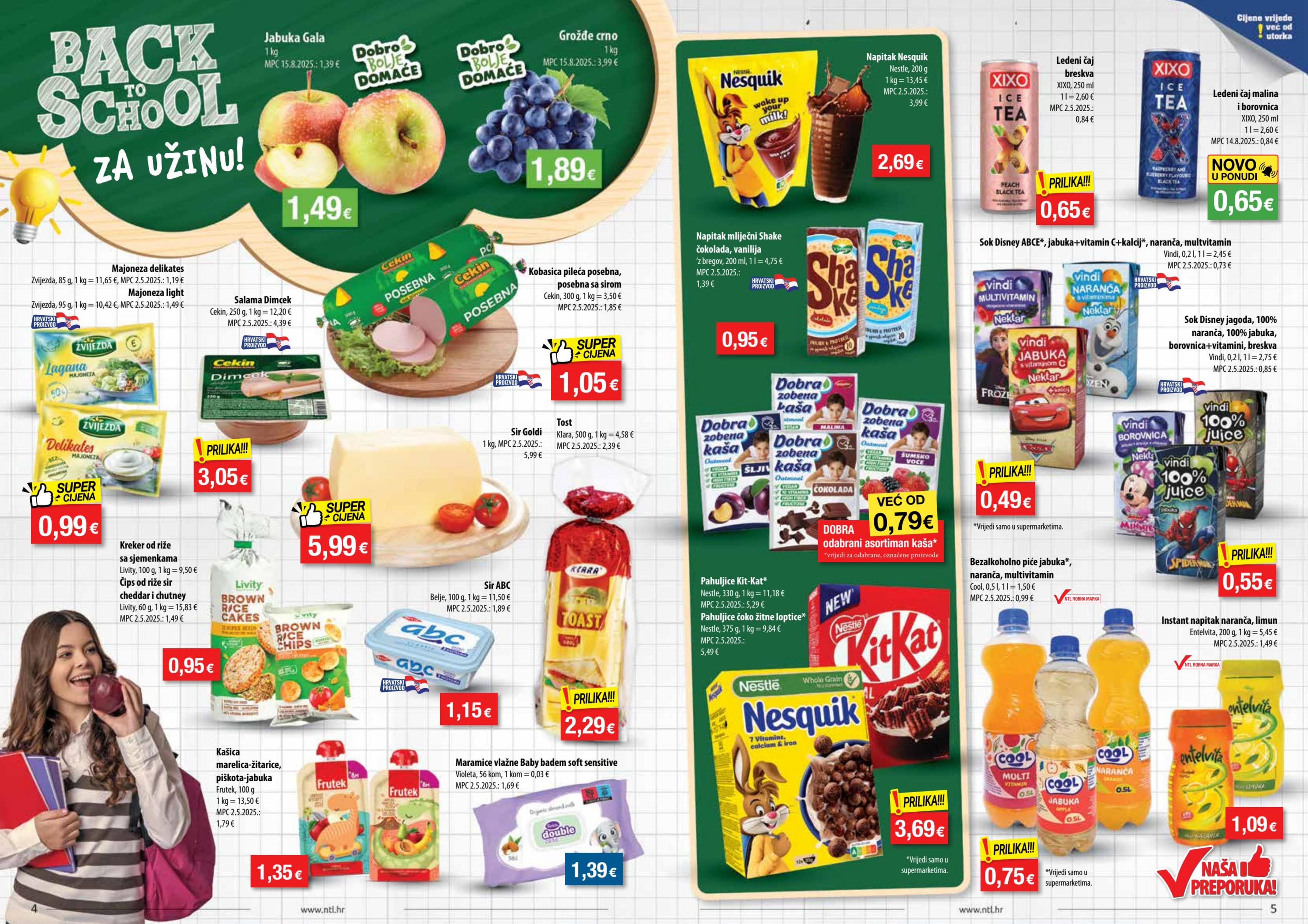 Page from catalog: Akcijska ponuda