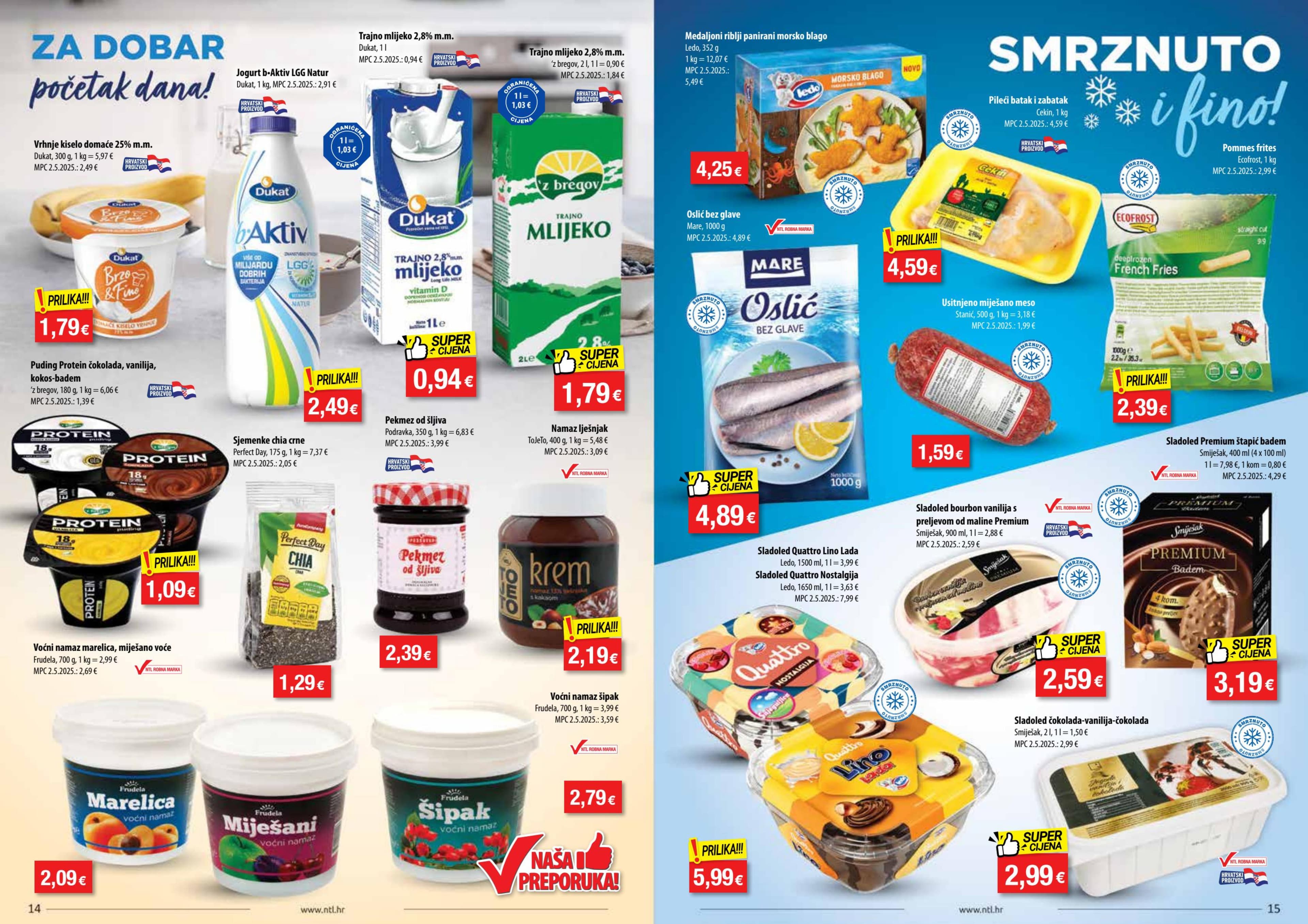 Page from catalog: Akcijska ponuda