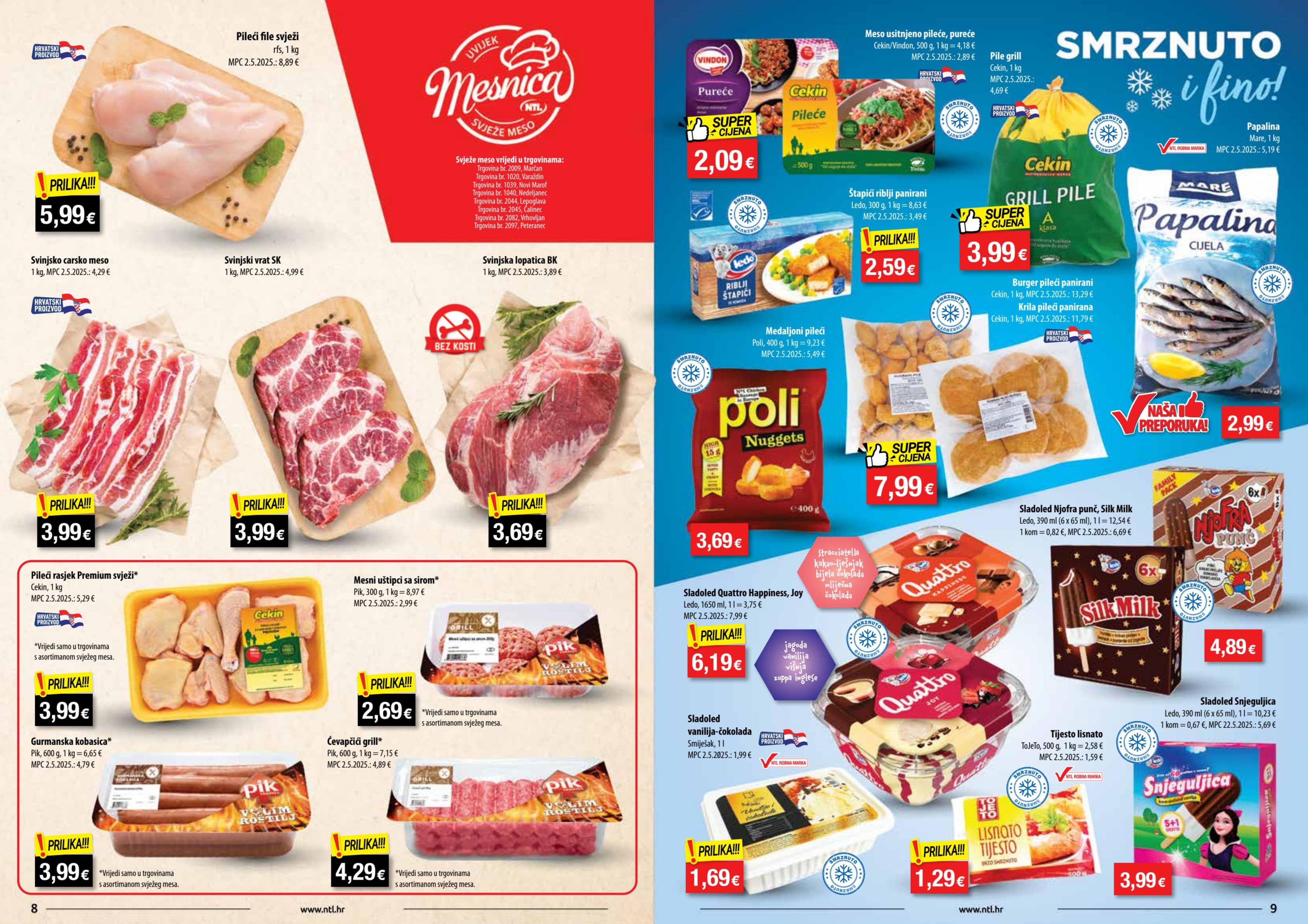 Page from catalog: Akcijska ponuda