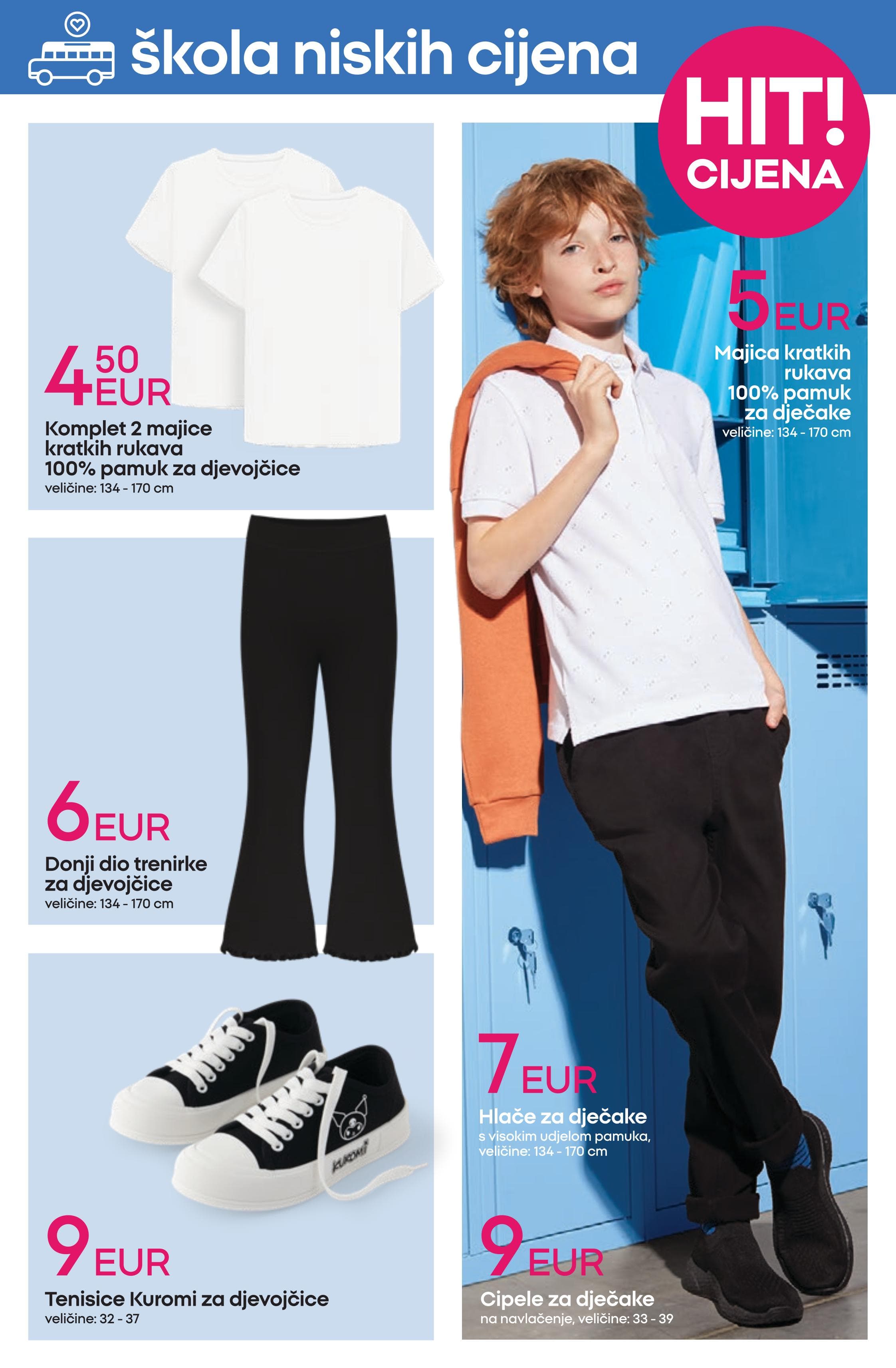 Page from catalog: Škola niskih cijena