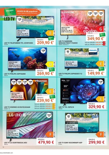 Led tv tcl 55p61k