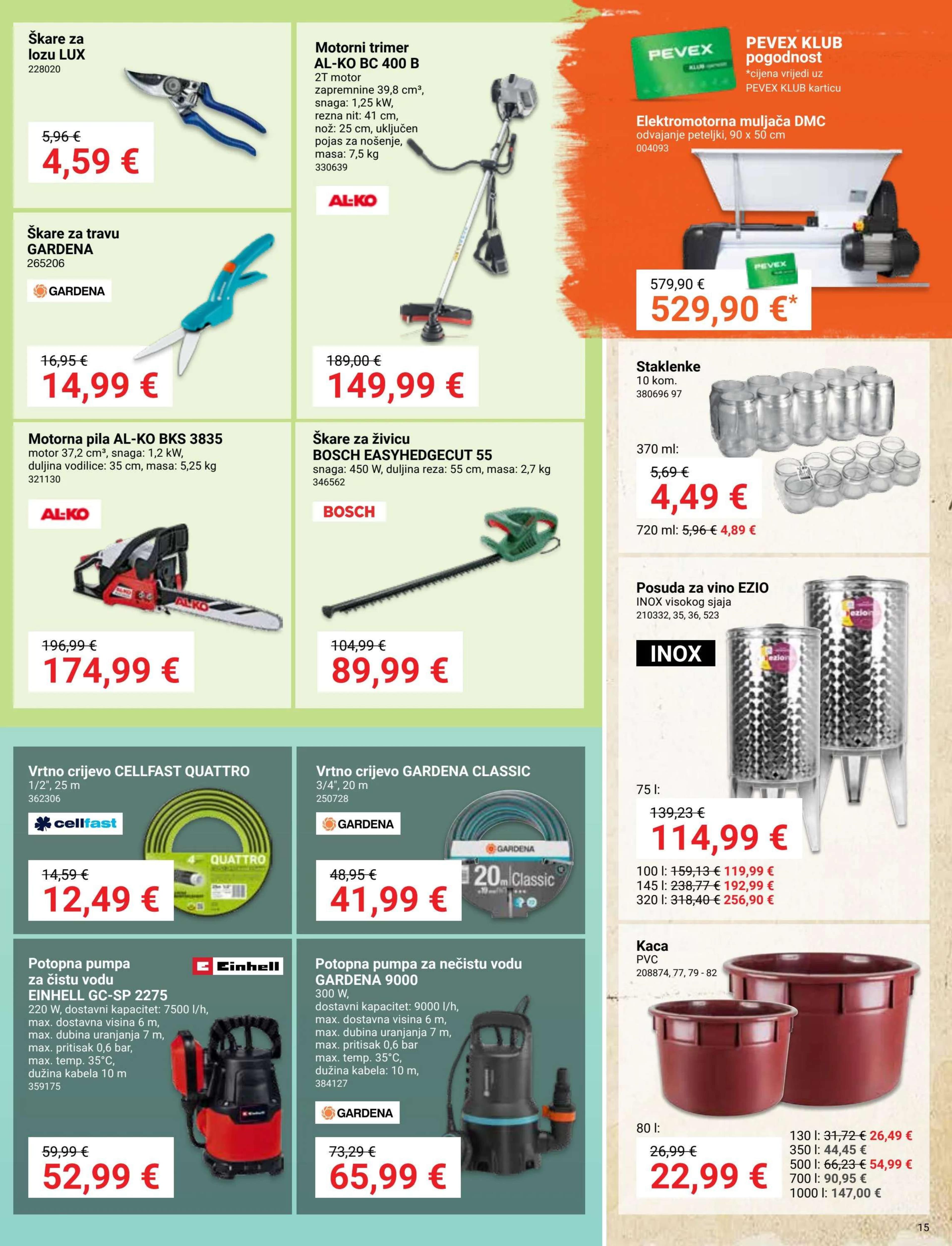 Page from catalog: Akcijska ponuda