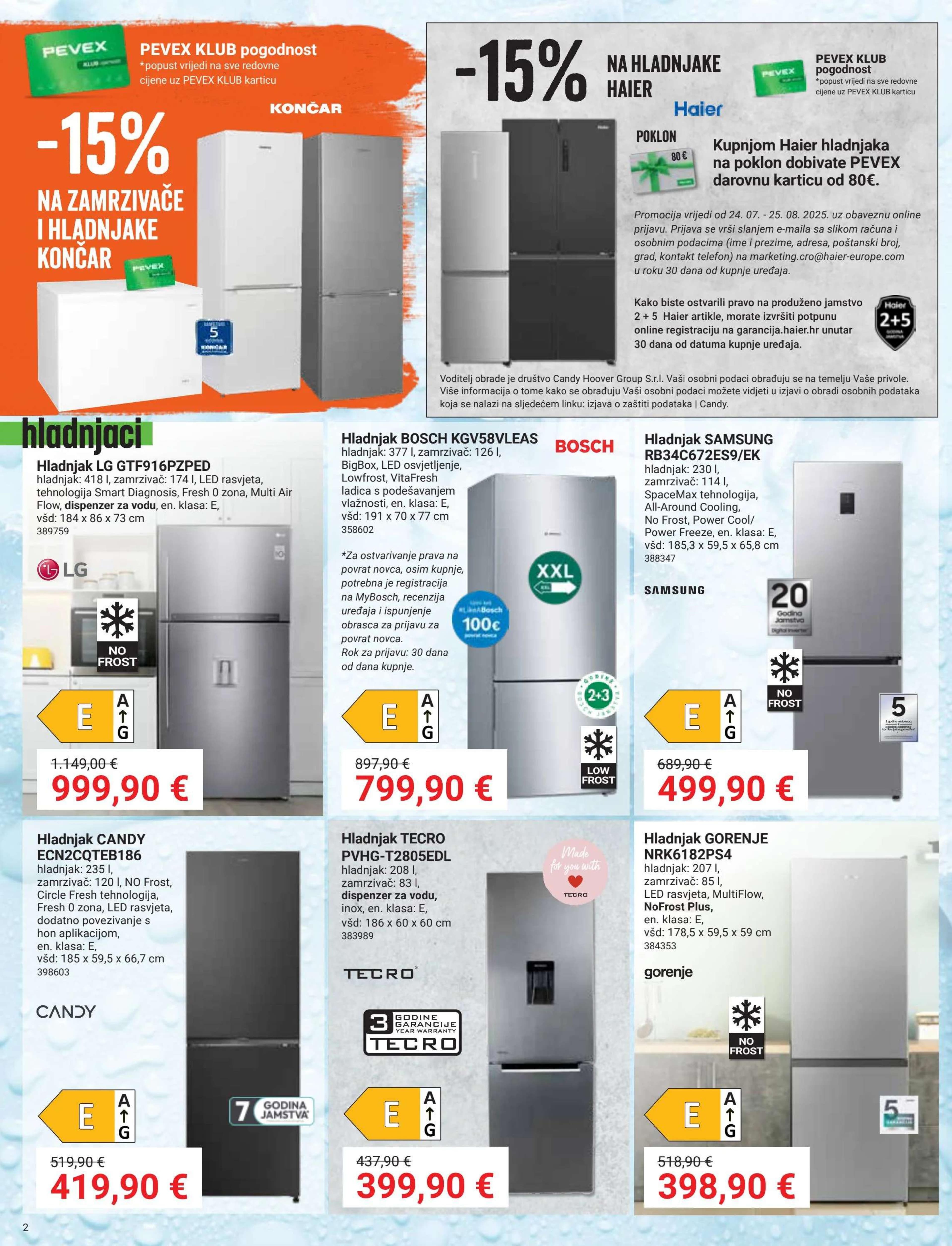 Page from catalog: Akcijska ponuda