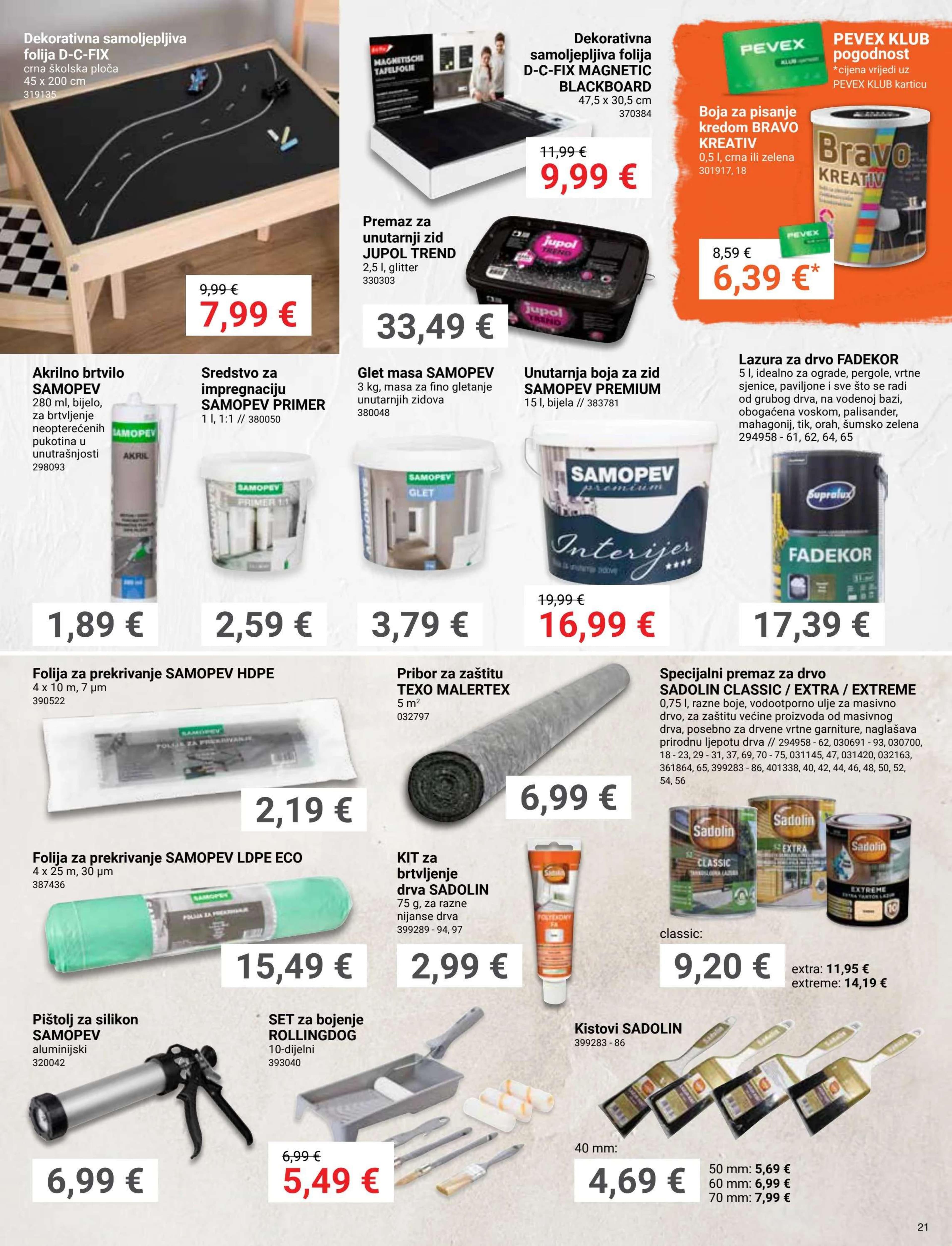 Page from catalog: Akcijska ponuda