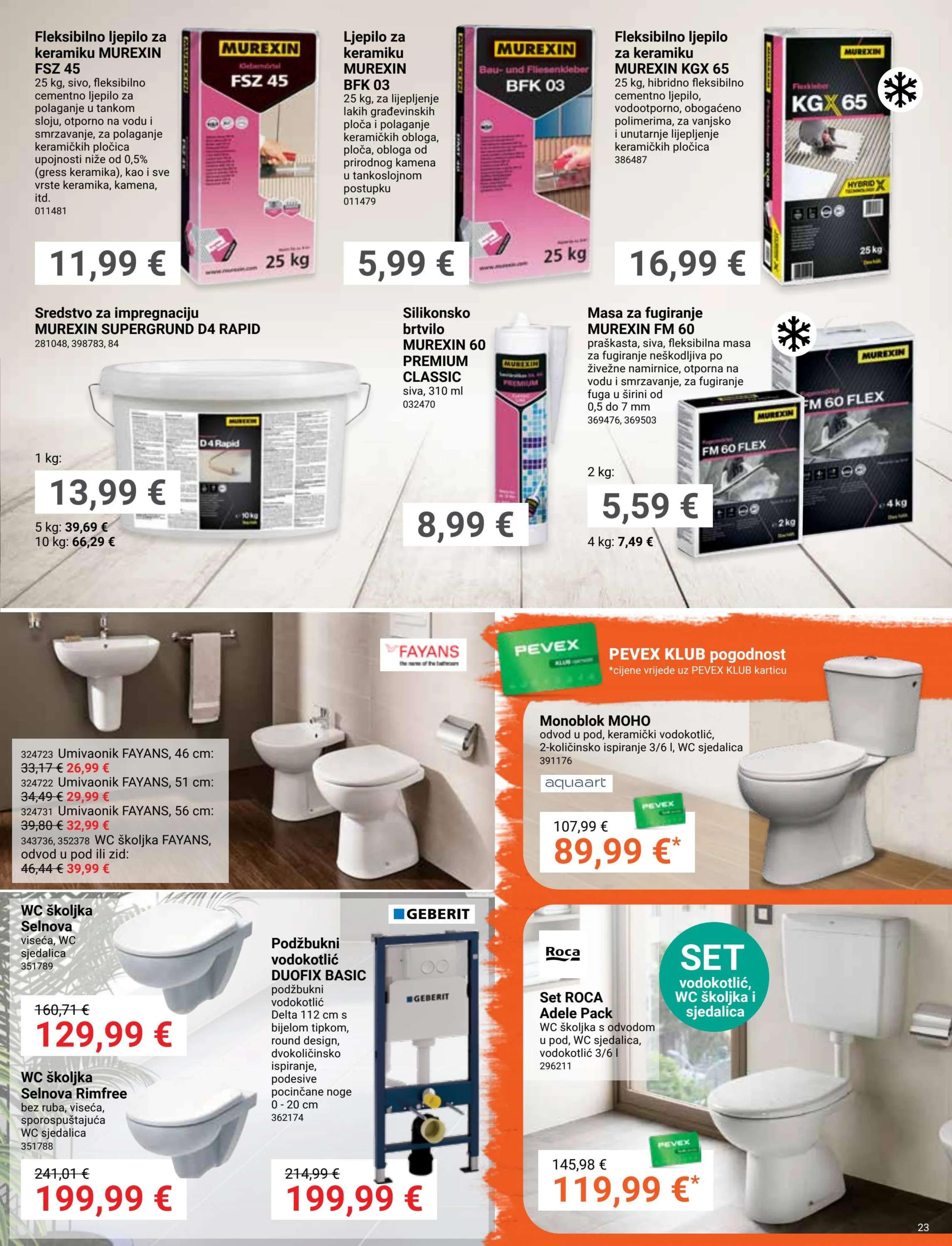 Page from catalog: Akcijska ponuda