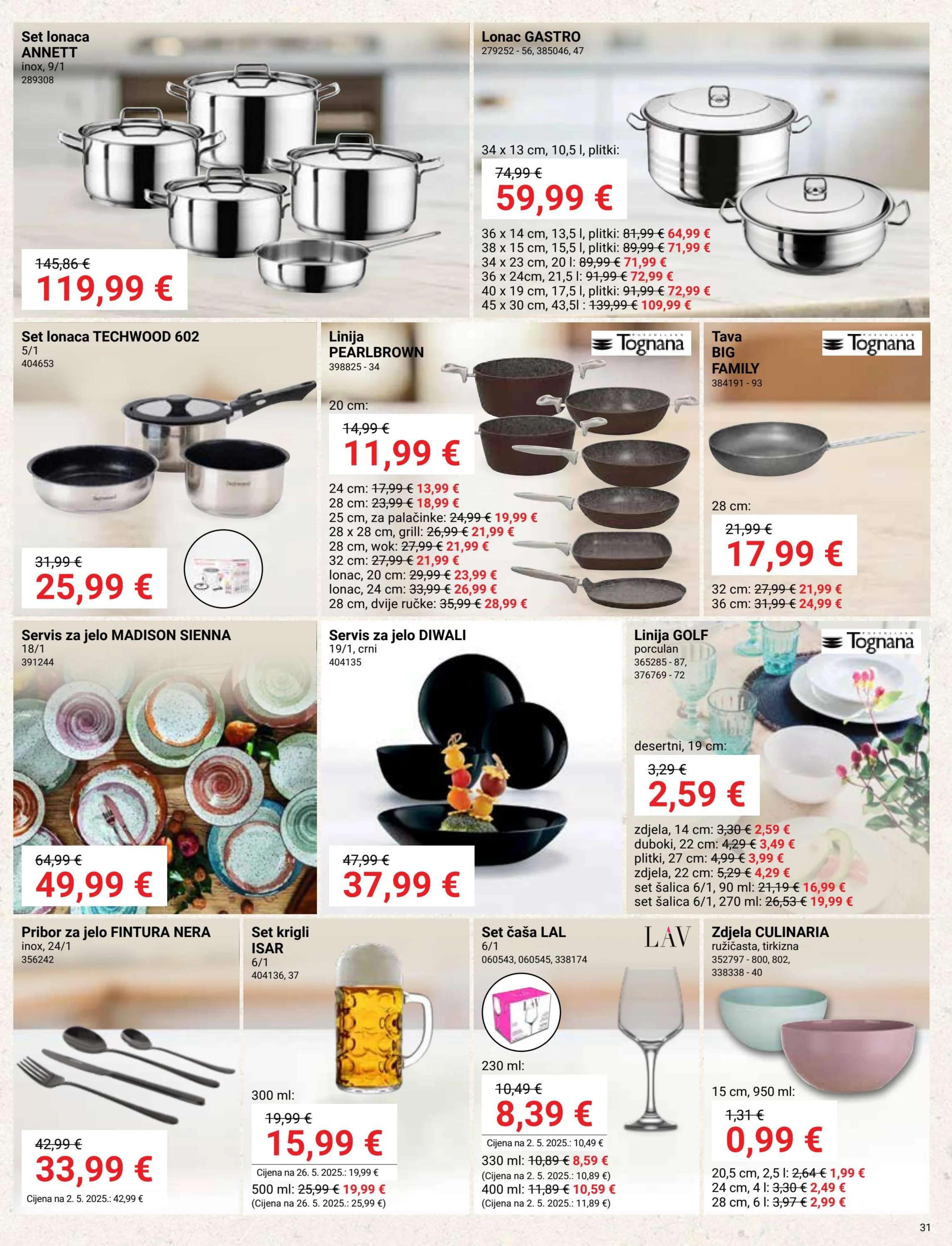 Page from catalog: Akcijska ponuda