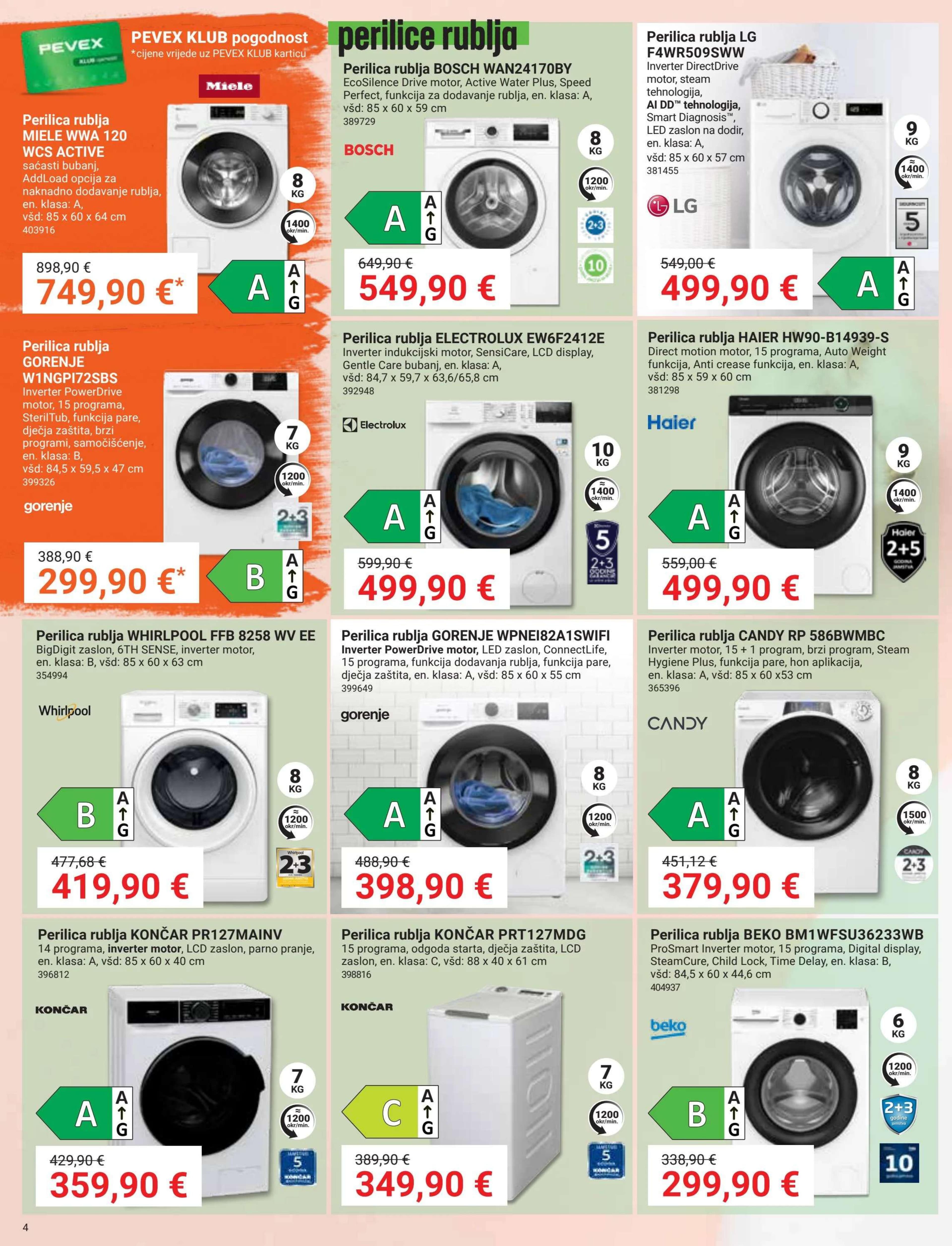 Page from catalog: Akcijska ponuda