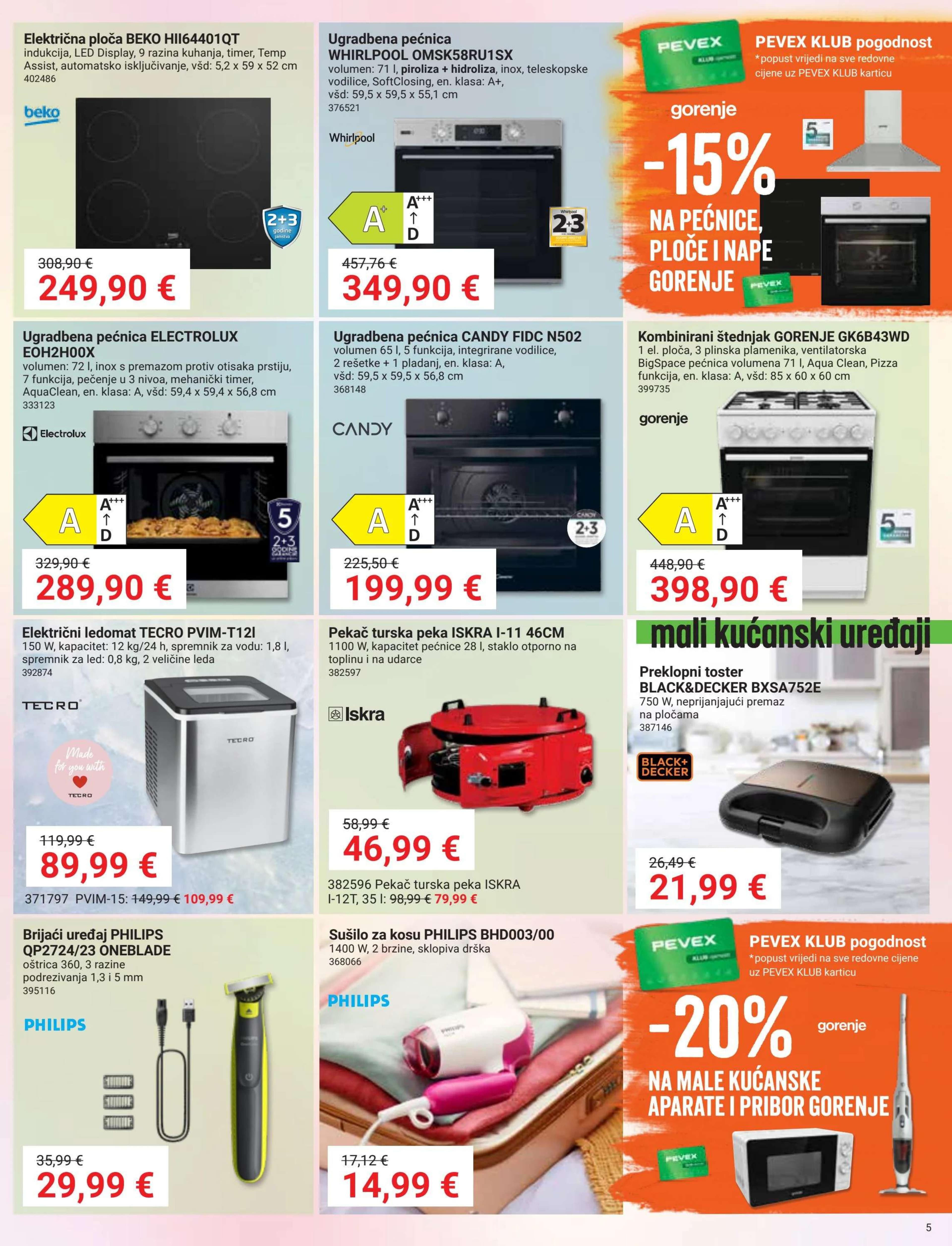 Page from catalog: Akcijska ponuda