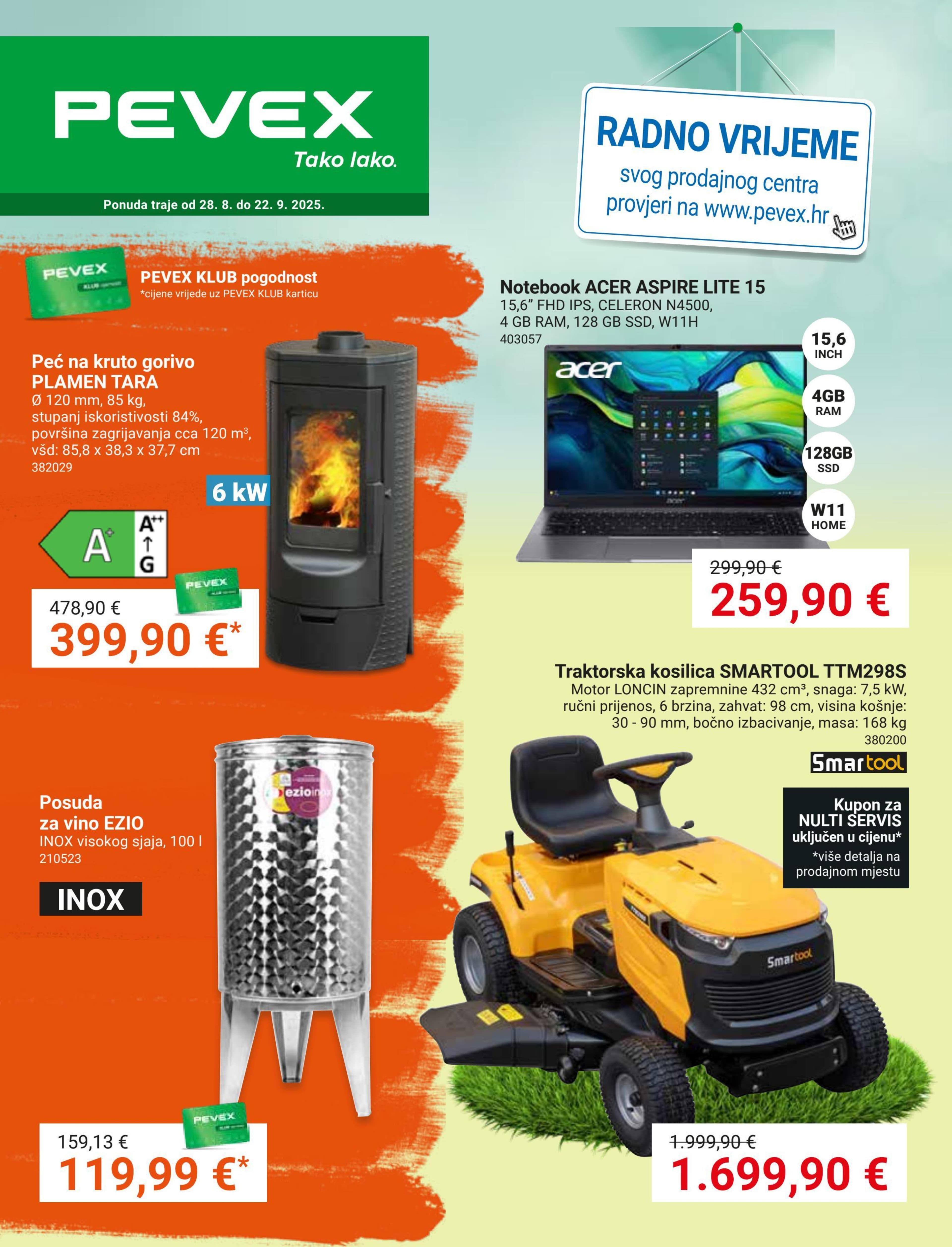 Page from catalog: Akcijska ponuda