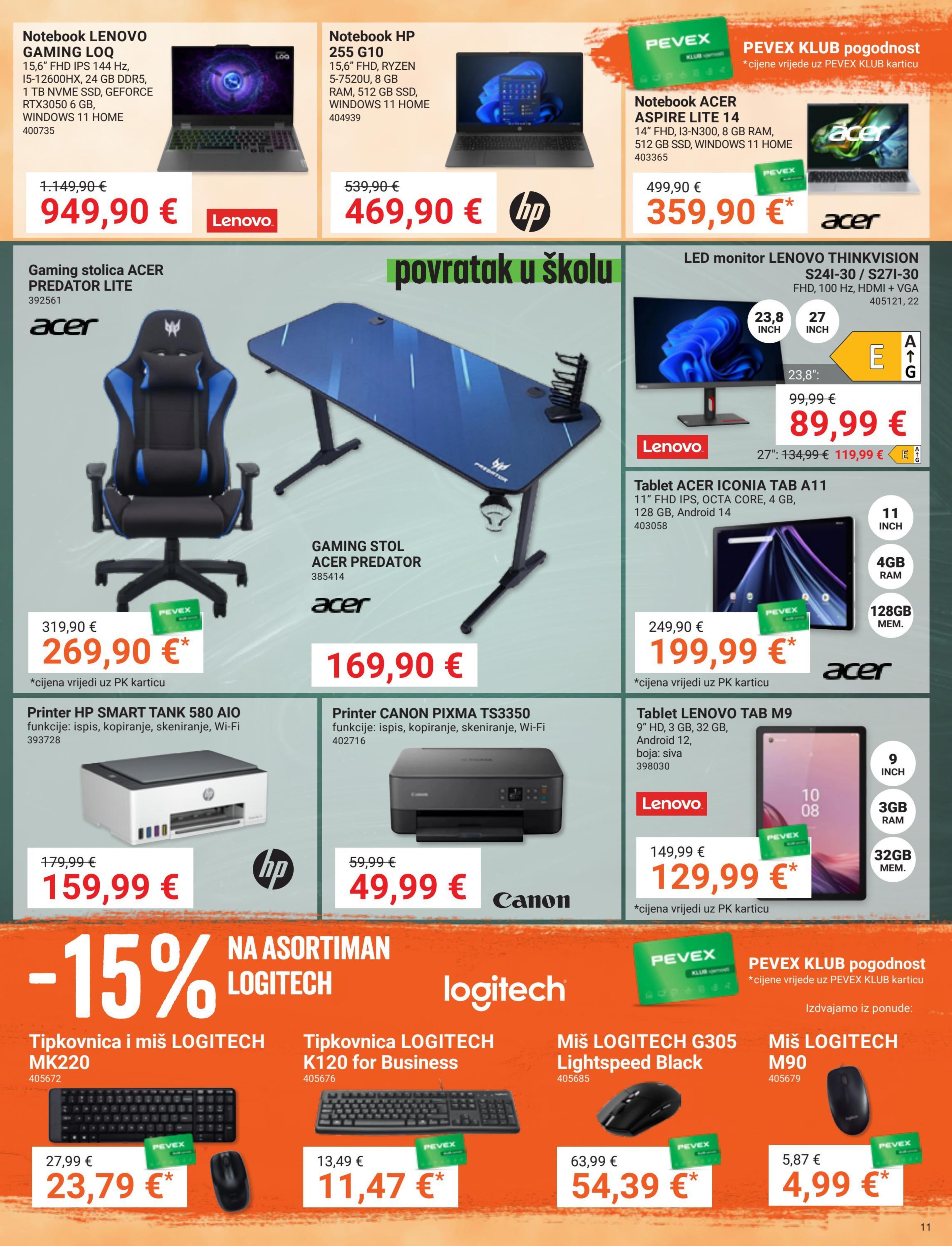 Page from catalog: Akcijska ponuda