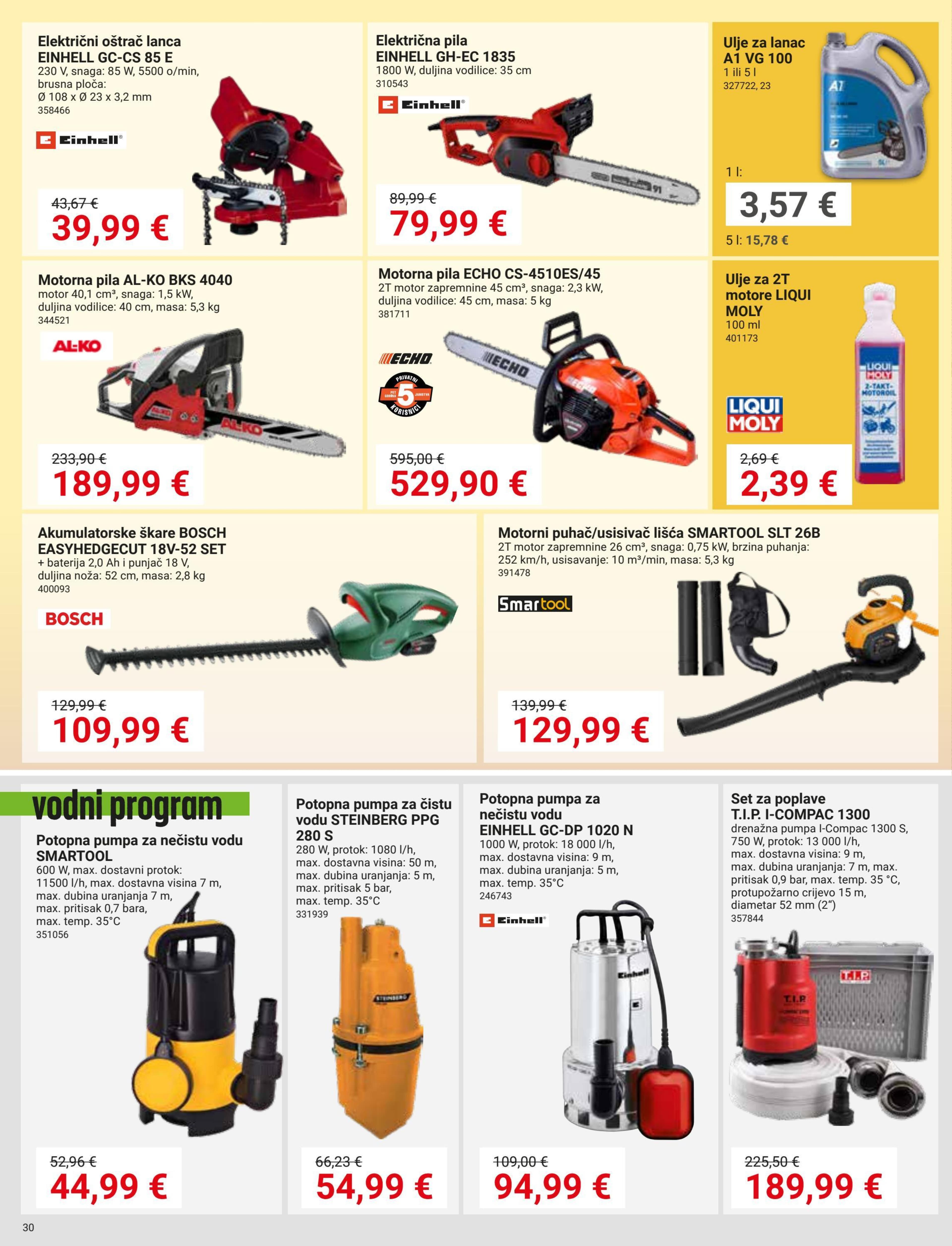 Page from catalog: Akcijska ponuda