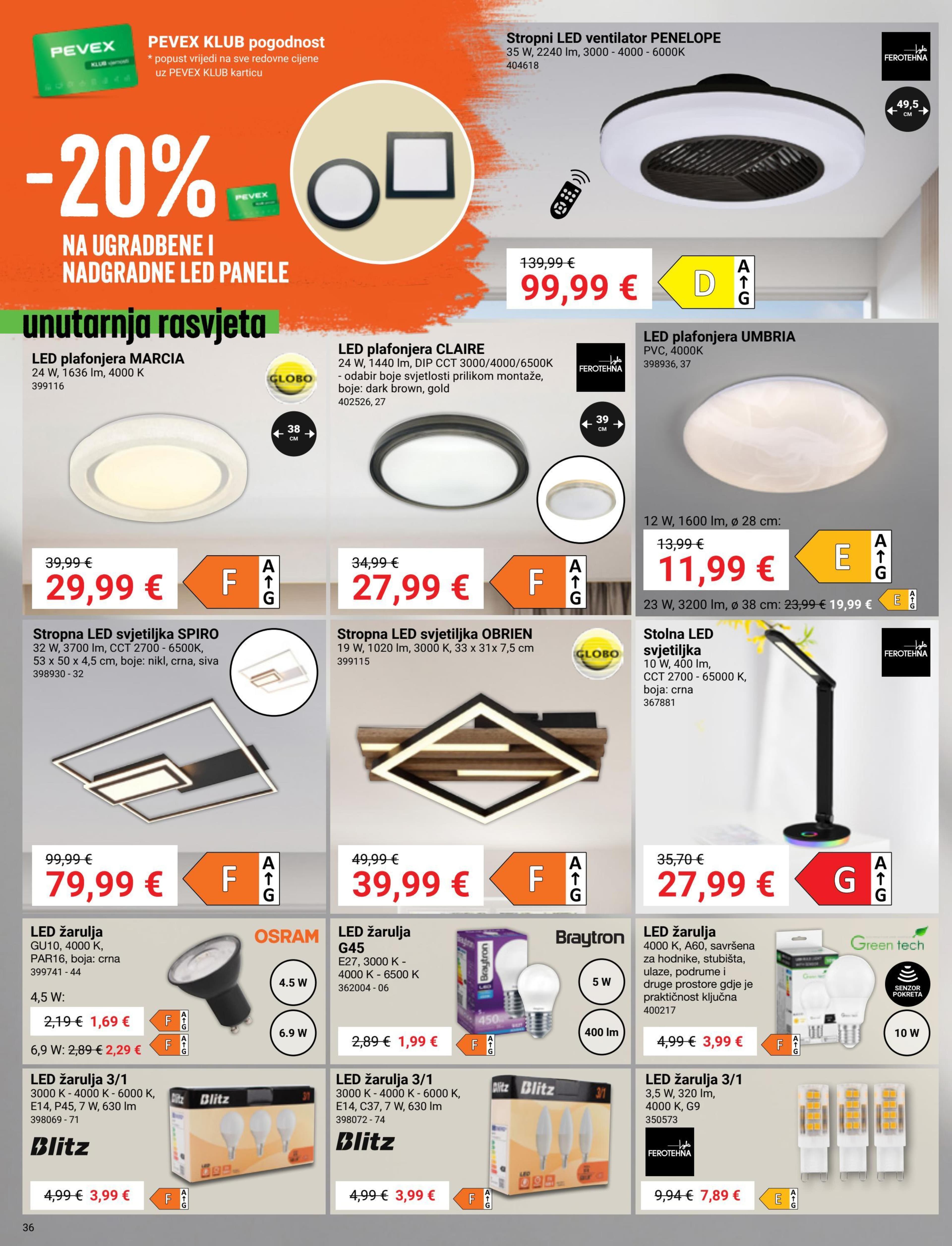 Page from catalog: Akcijska ponuda