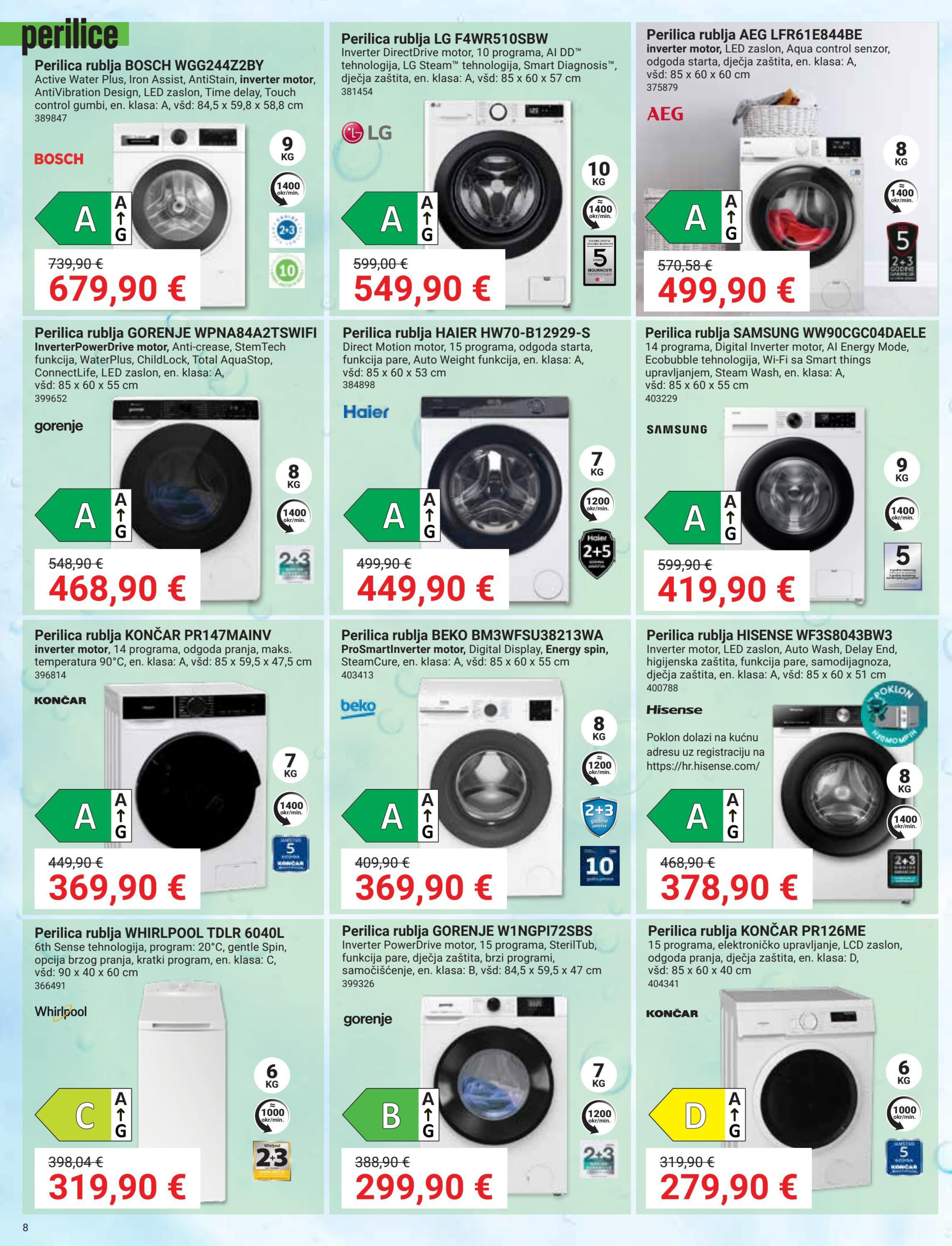 Page from catalog: Akcijska ponuda
