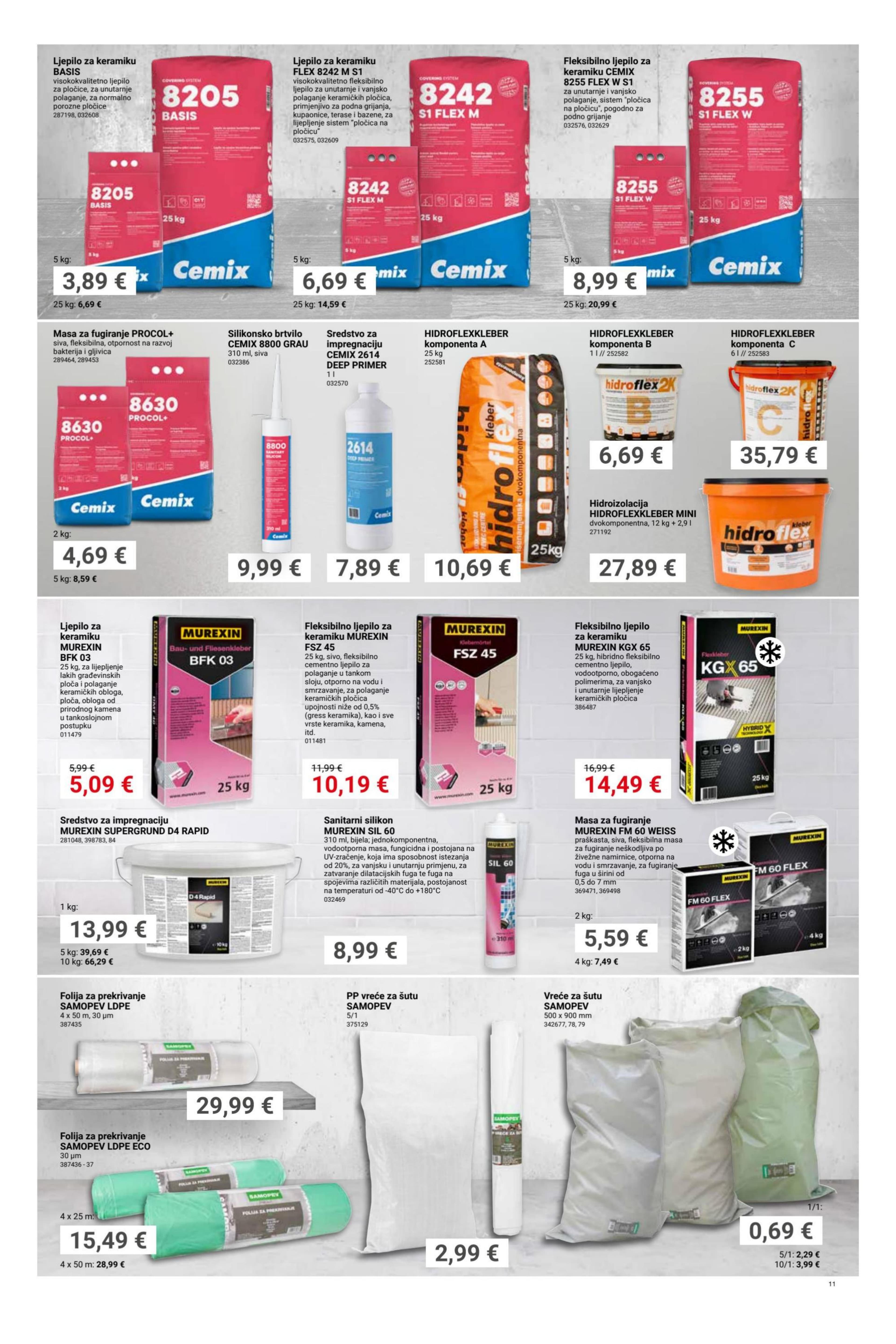 Page from catalog: Akcijska ponuda