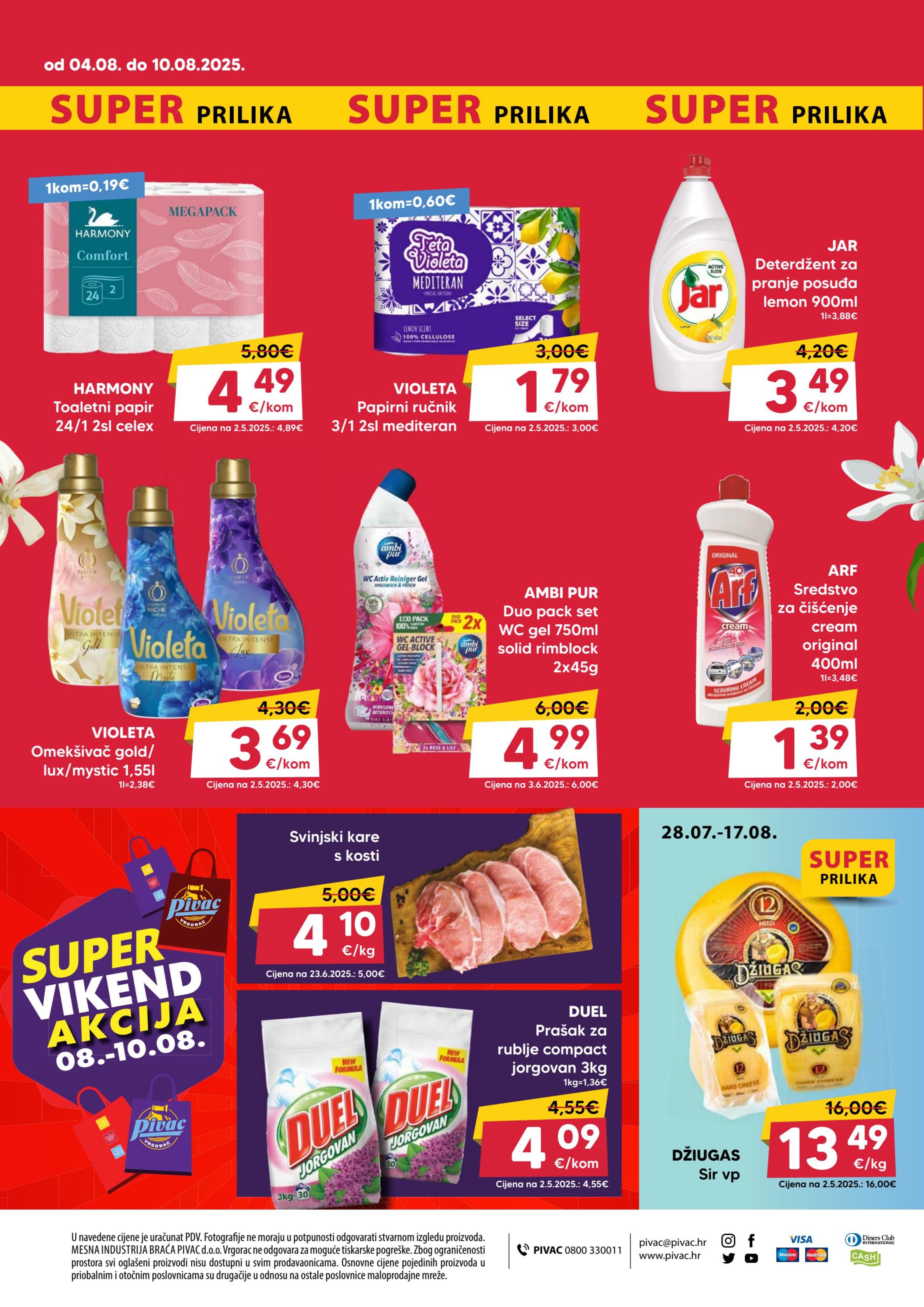 Page from catalog: Akcijska ponuda