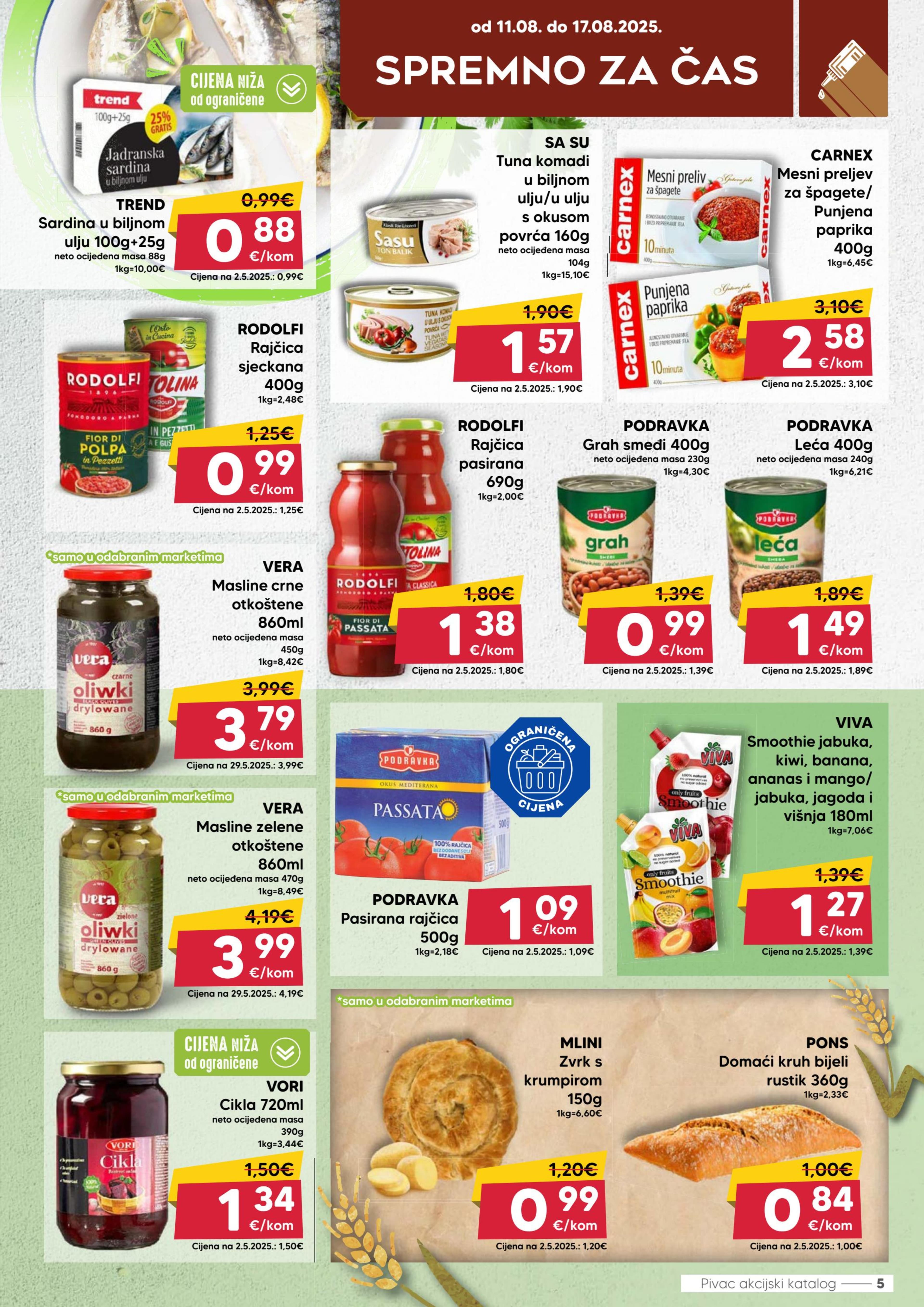 Page from catalog: Akcijska ponuda