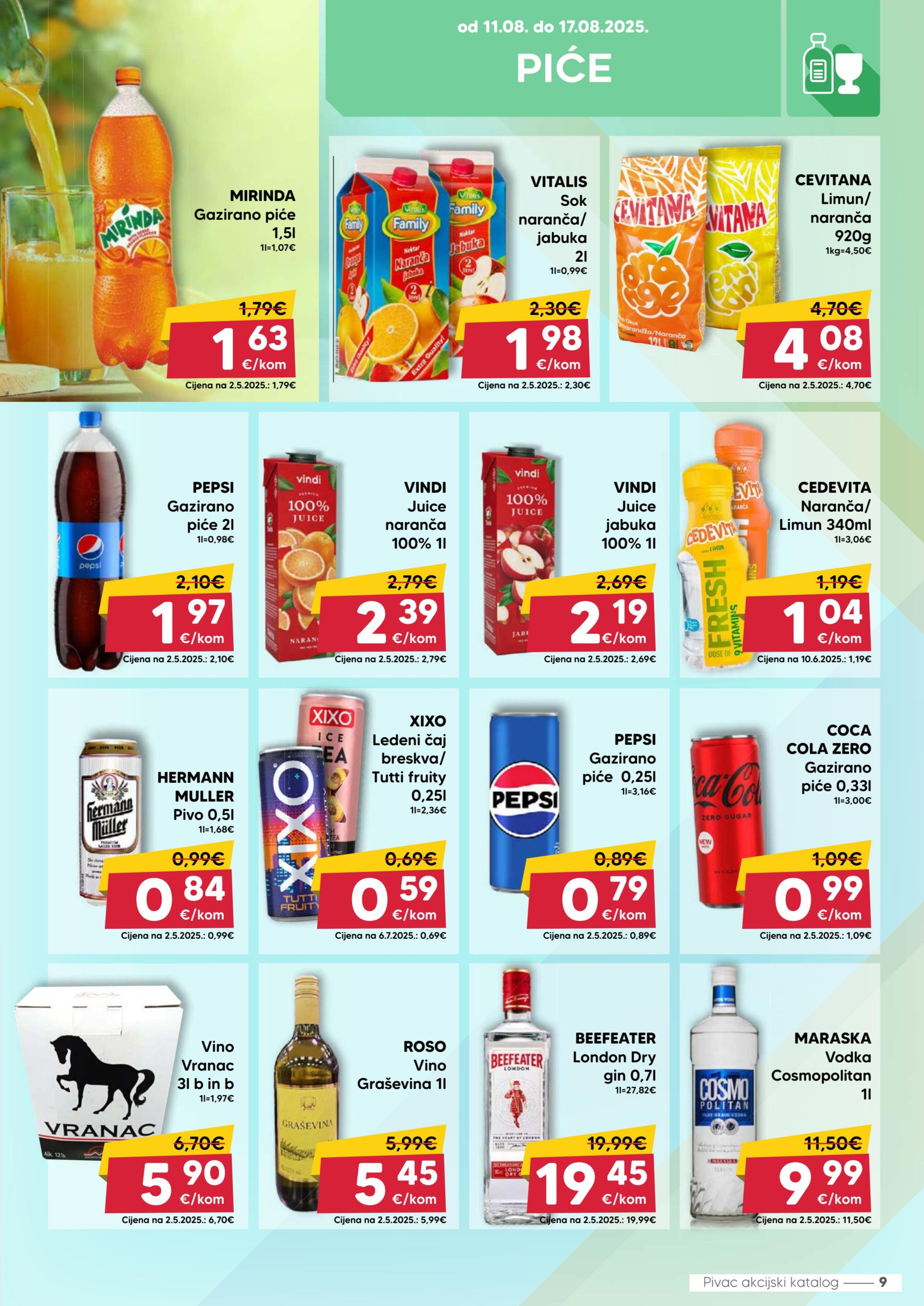 Page from catalog: Akcijska ponuda
