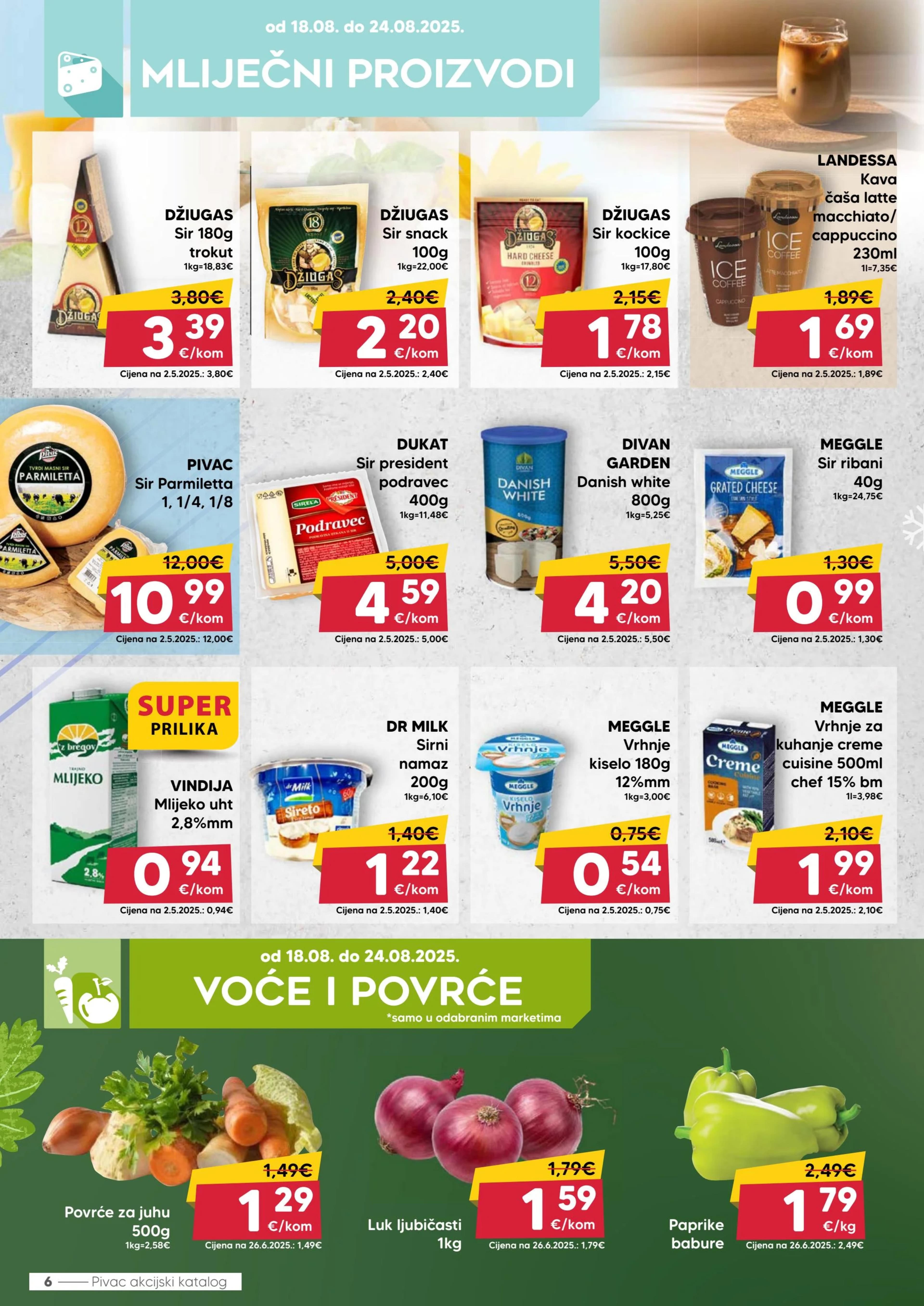 Page from catalog: Akcijska ponuda