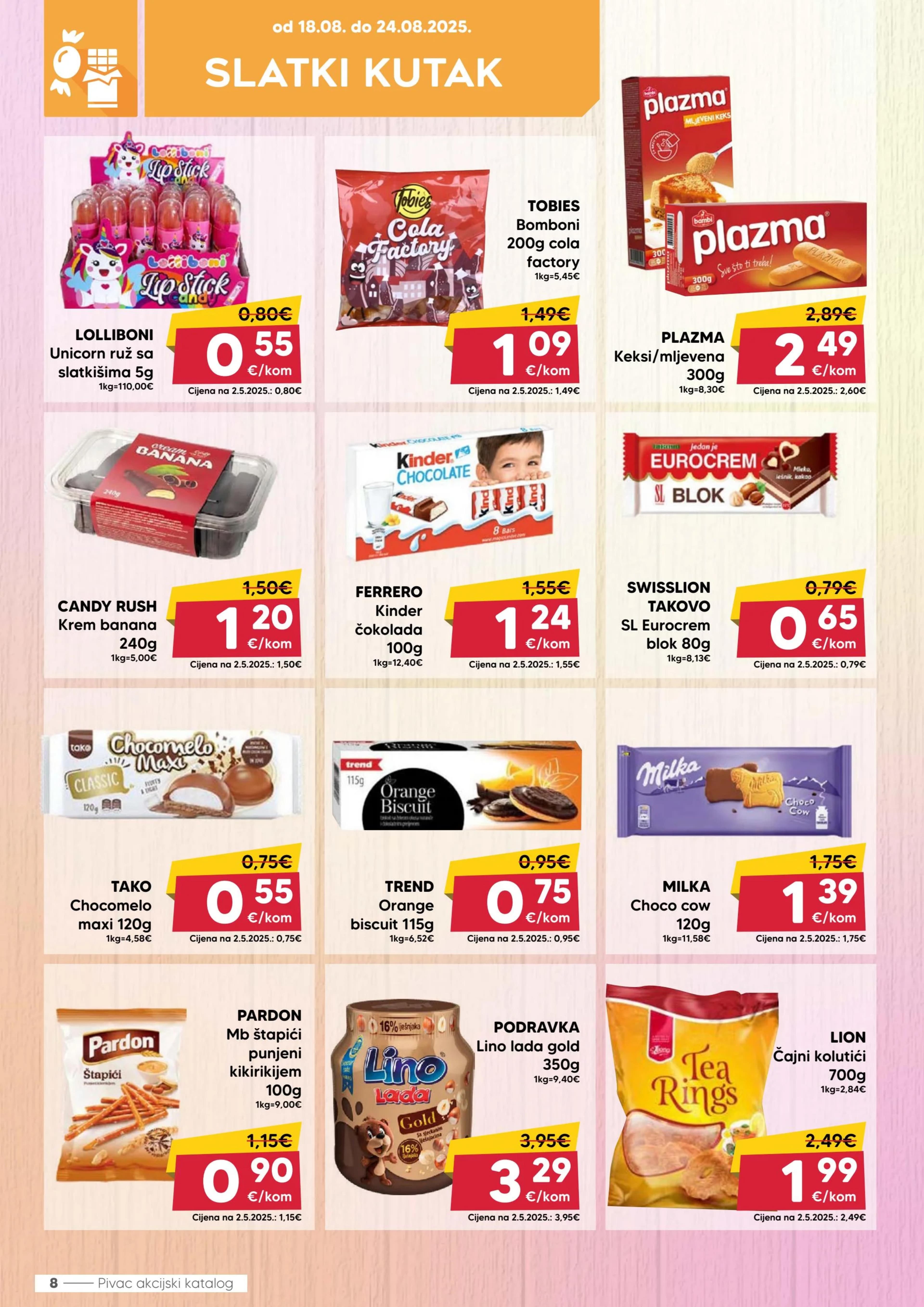 Page from catalog: Akcijska ponuda