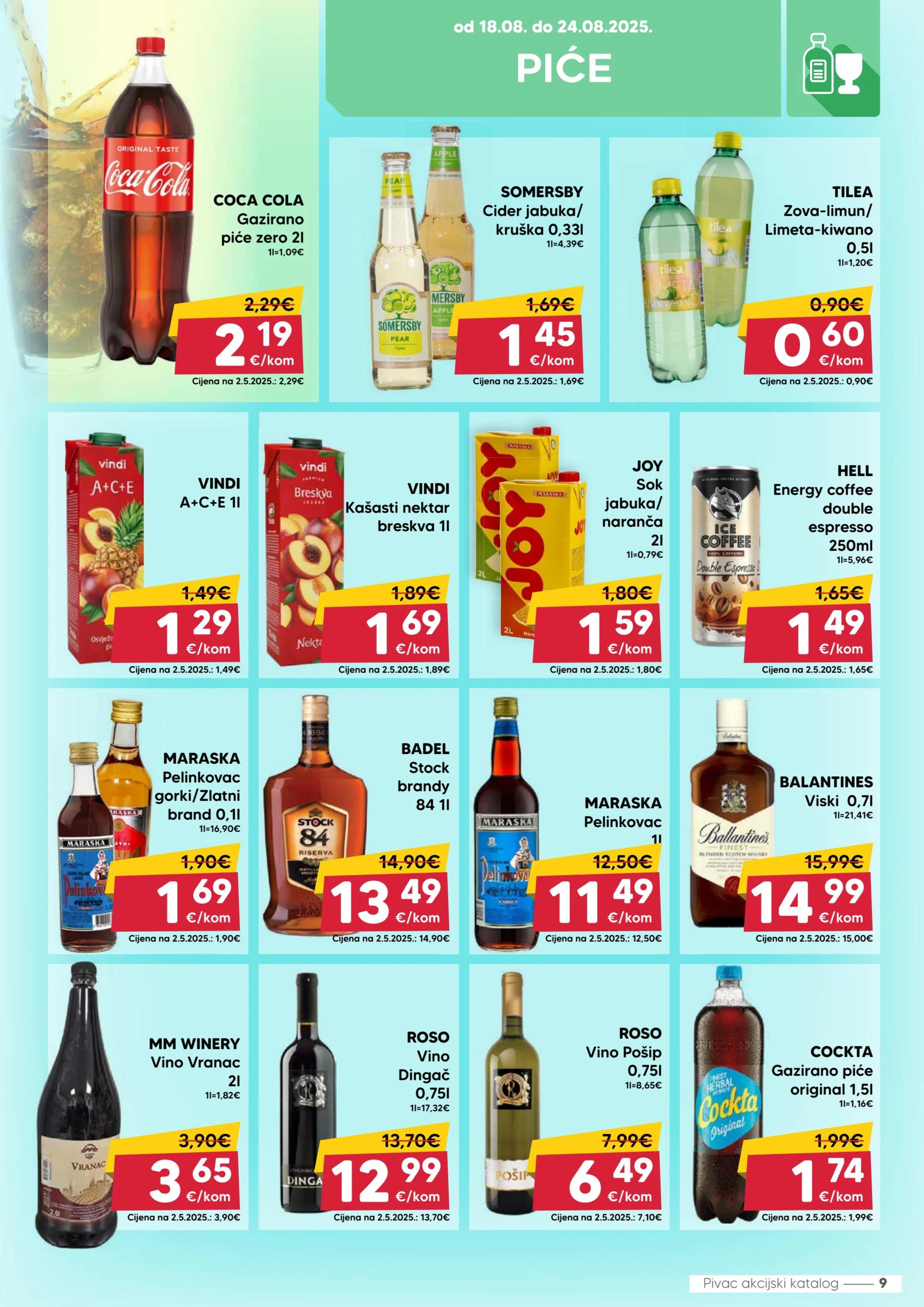 Page from catalog: Akcijska ponuda