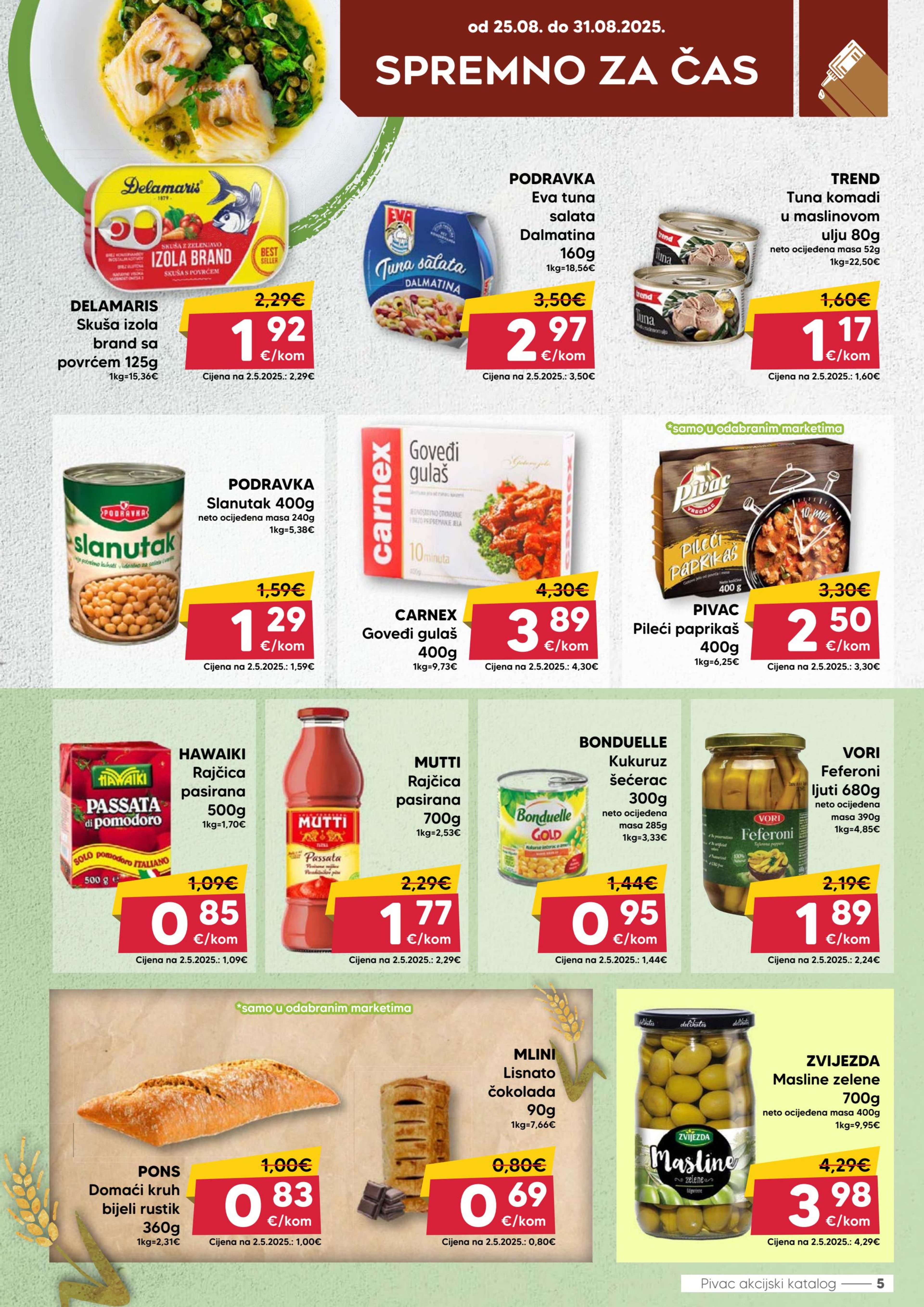 Page from catalog: Akcijska ponuda