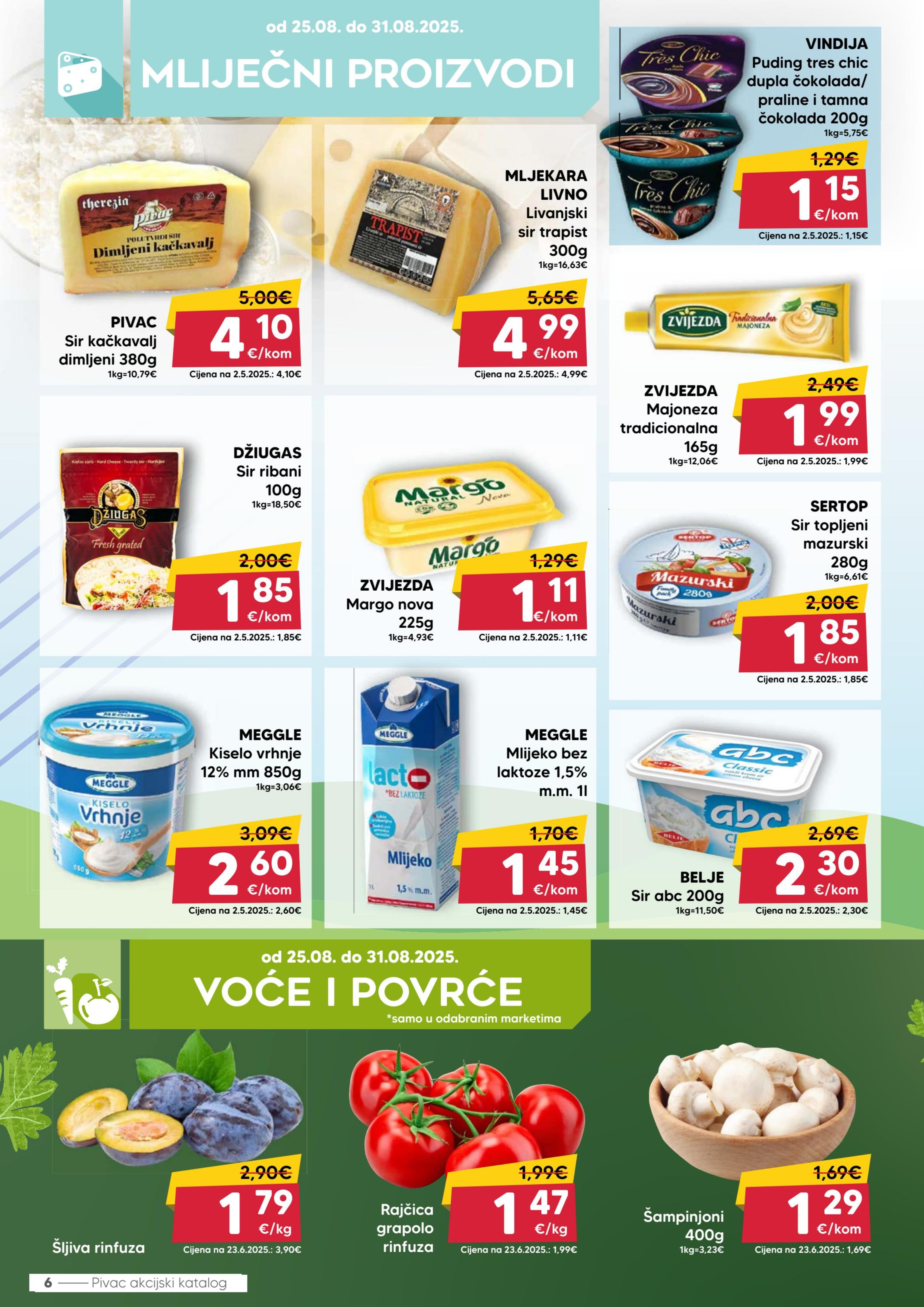 Page from catalog: Akcijska ponuda