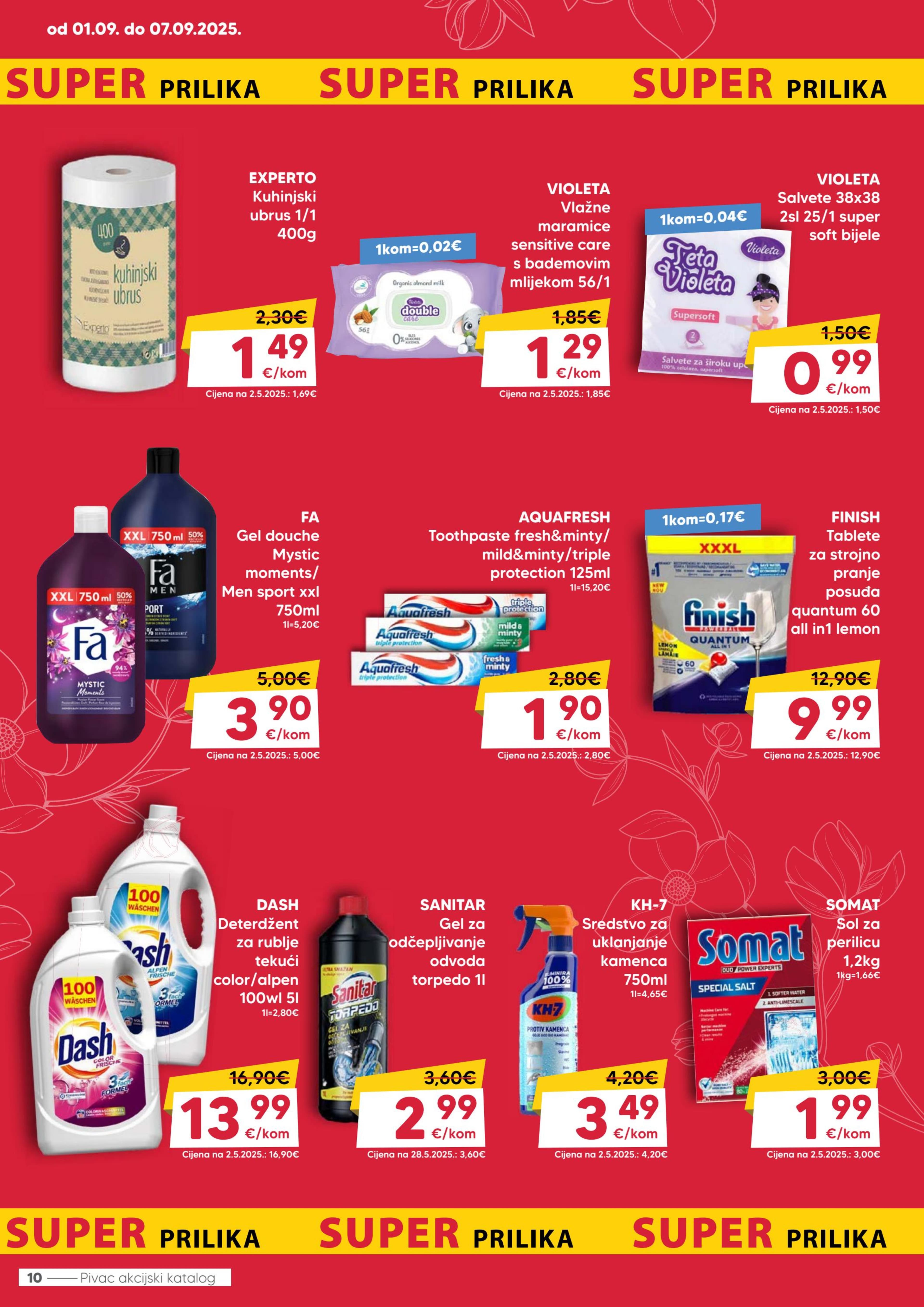 Page from catalog: Akcijska ponuda