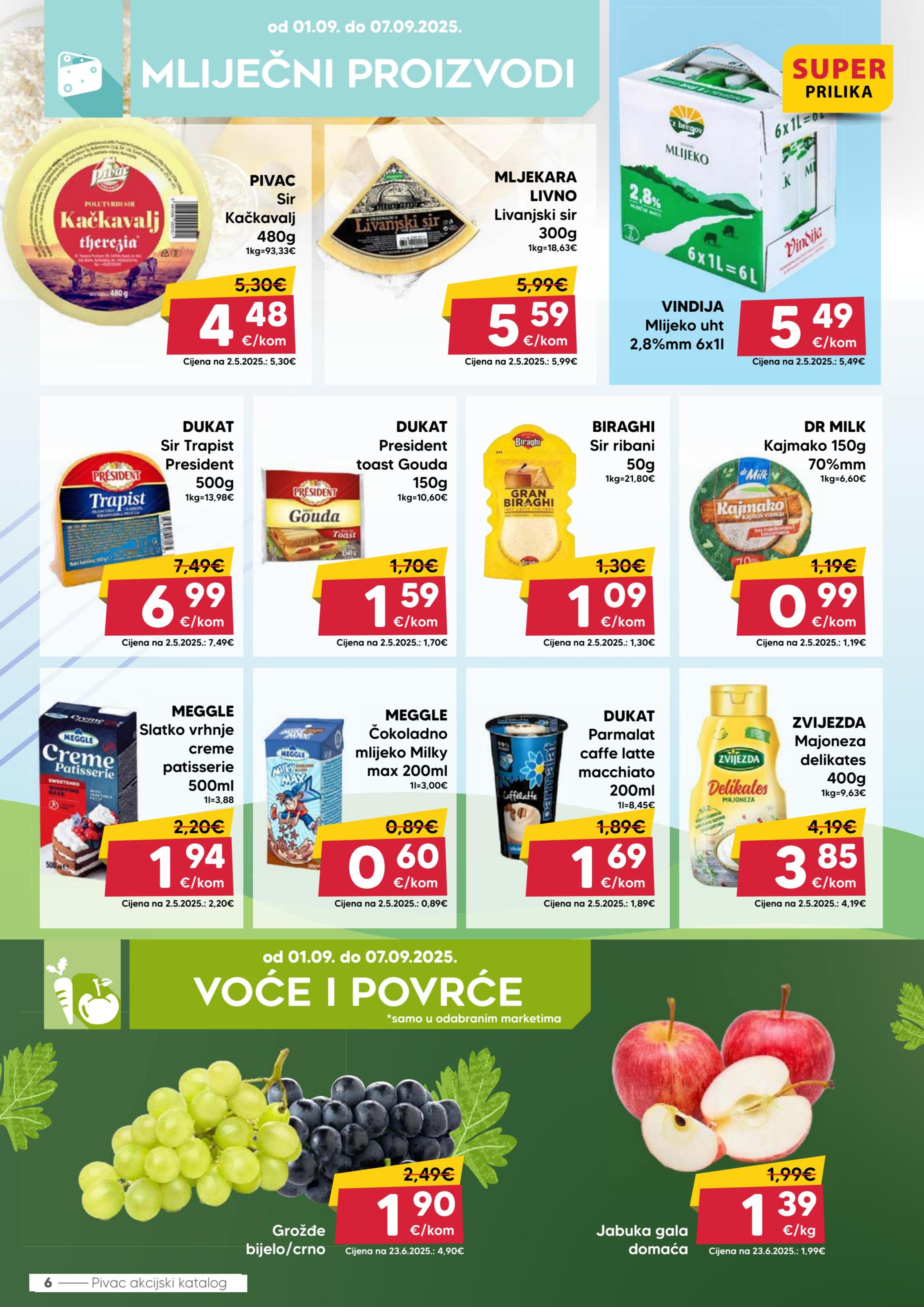Page from catalog: Akcijska ponuda