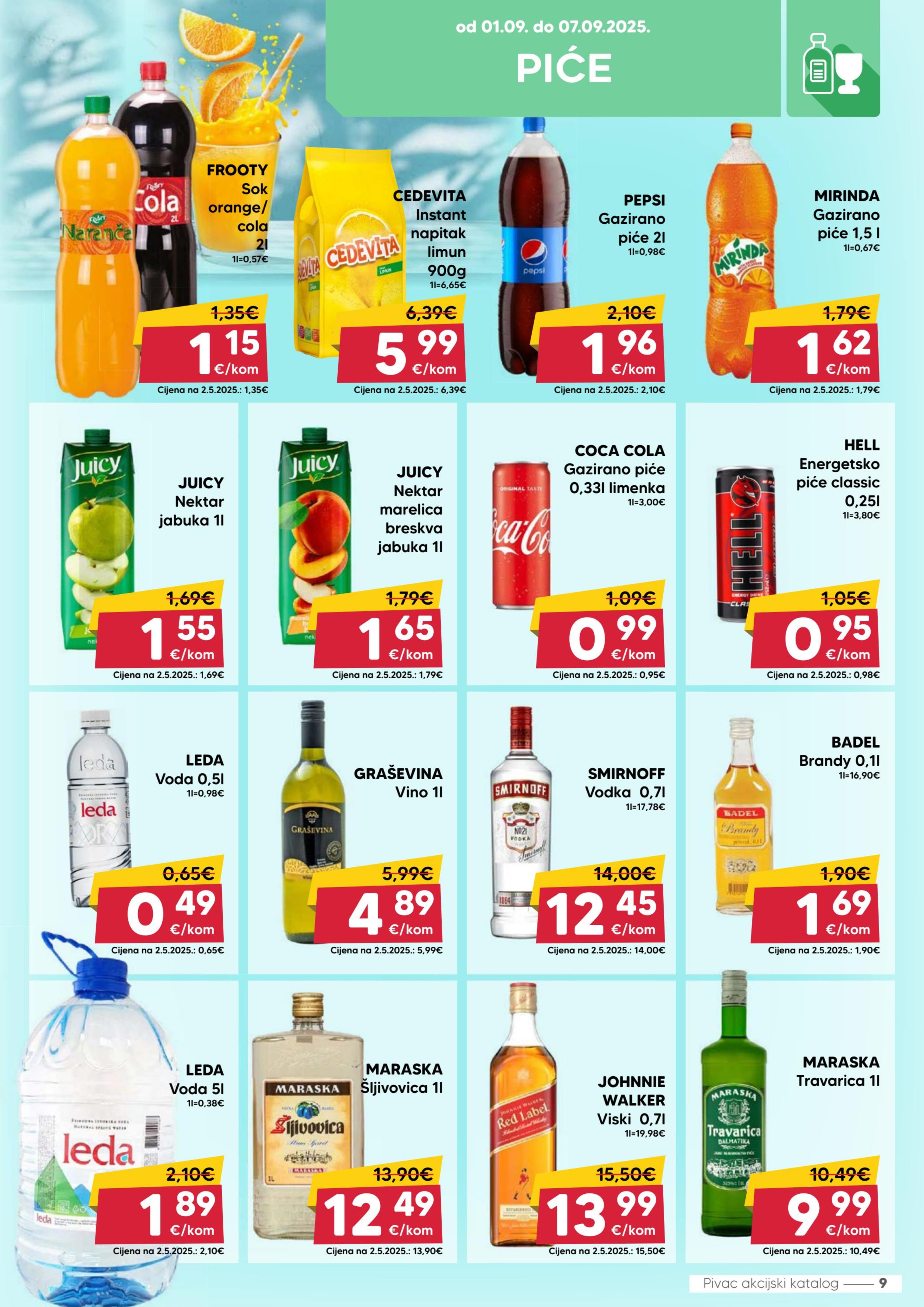 Page from catalog: Akcijska ponuda