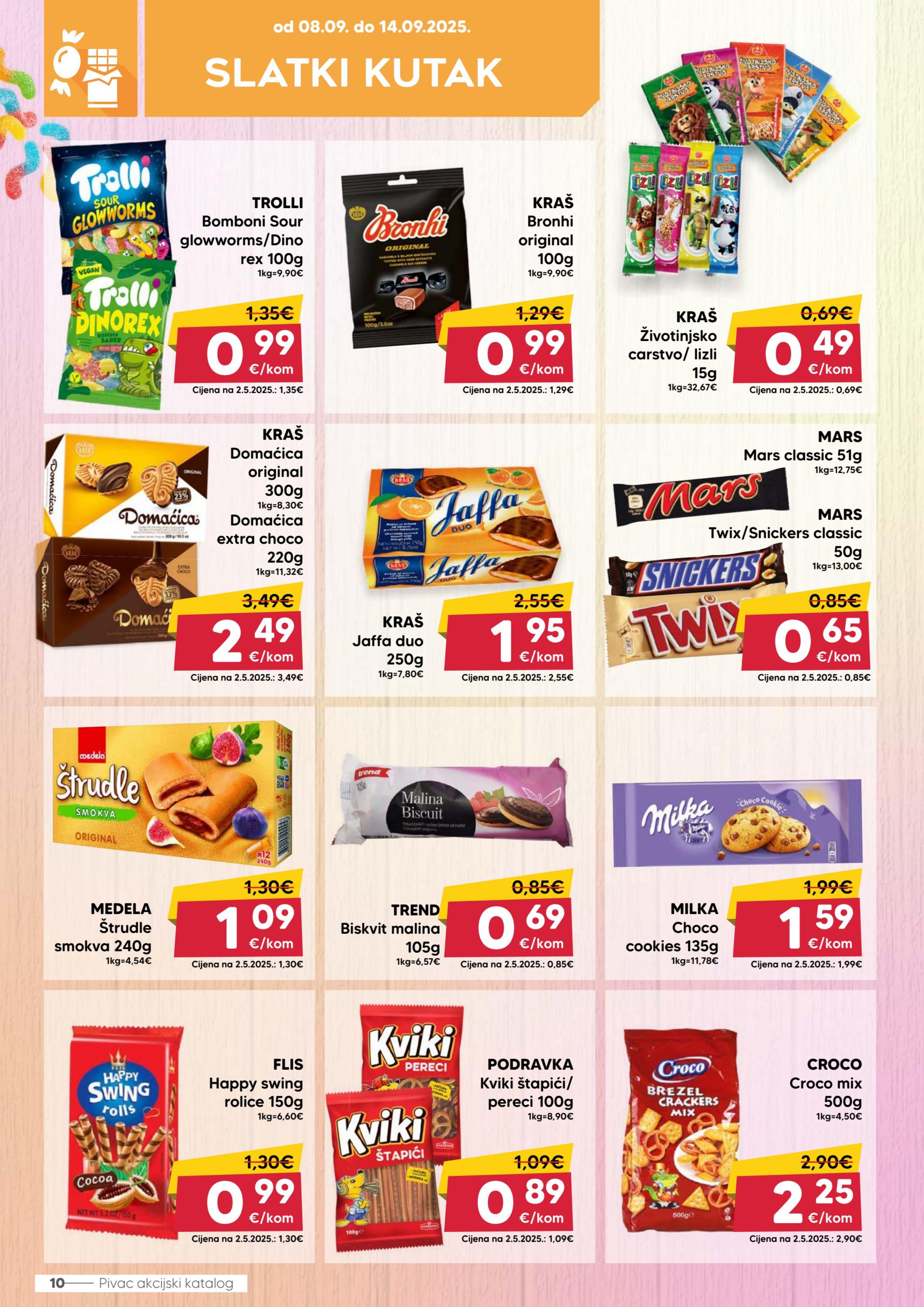 Page from catalog: Akcijska ponuda