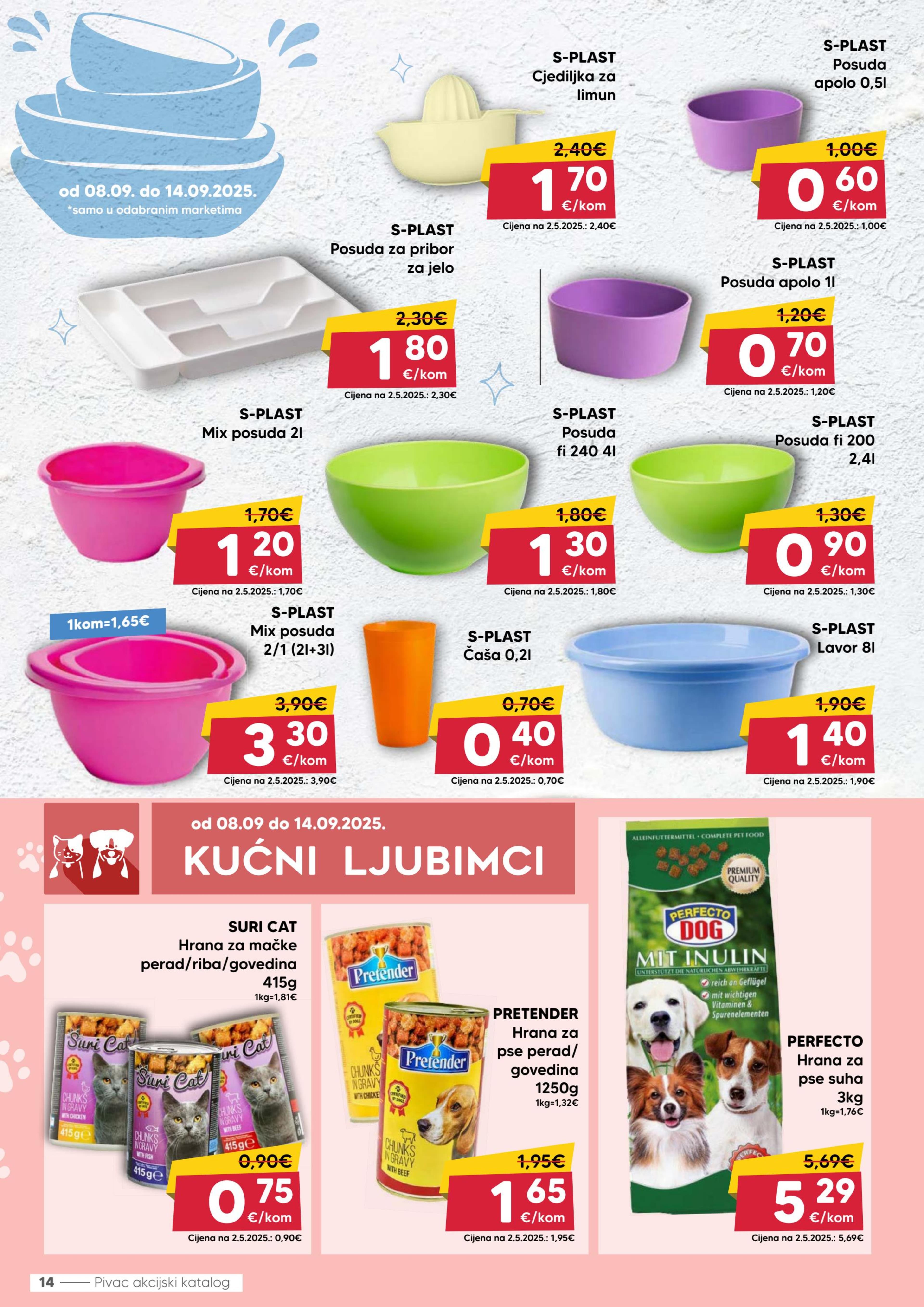 Page from catalog: Akcijska ponuda