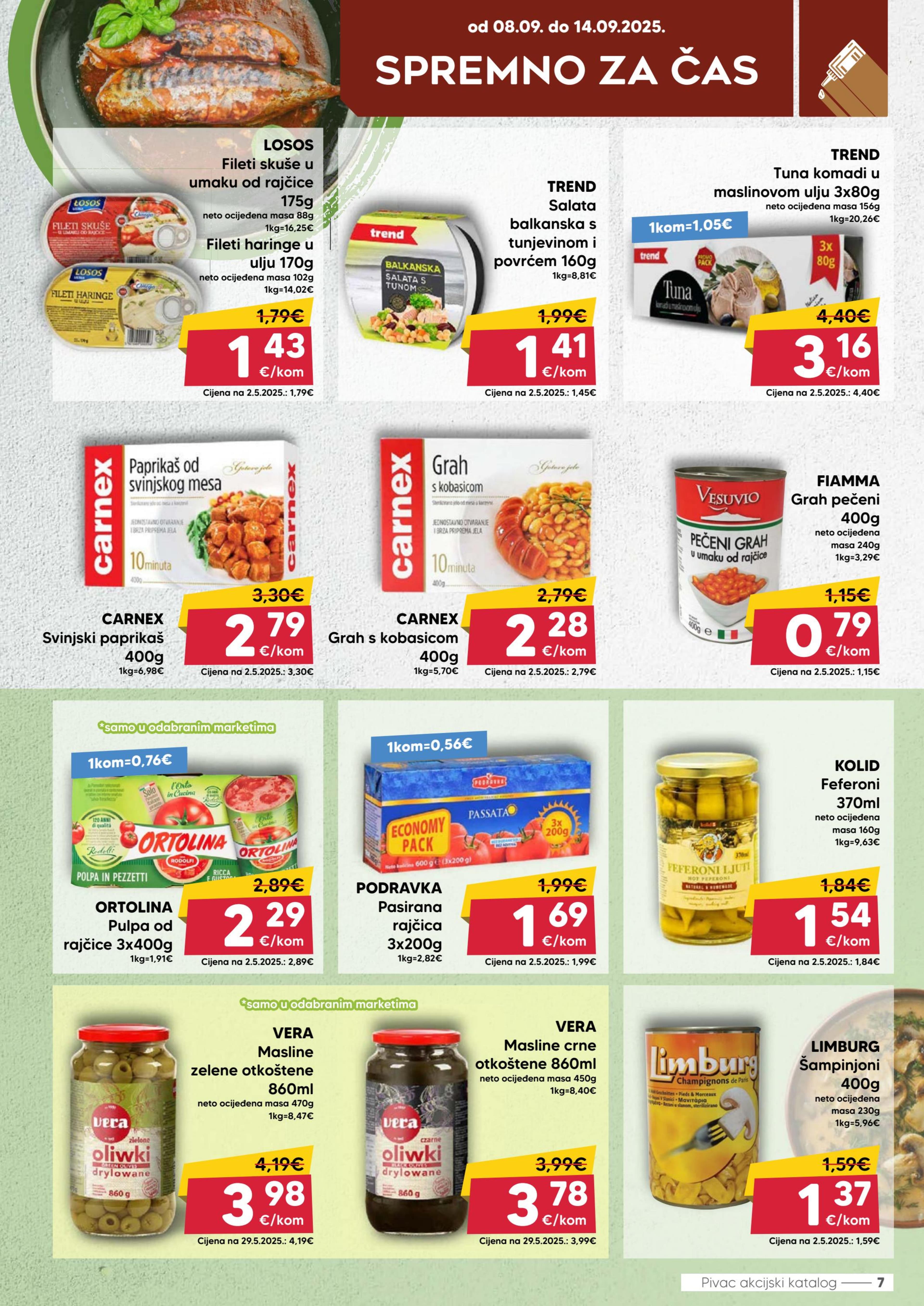 Page from catalog: Akcijska ponuda