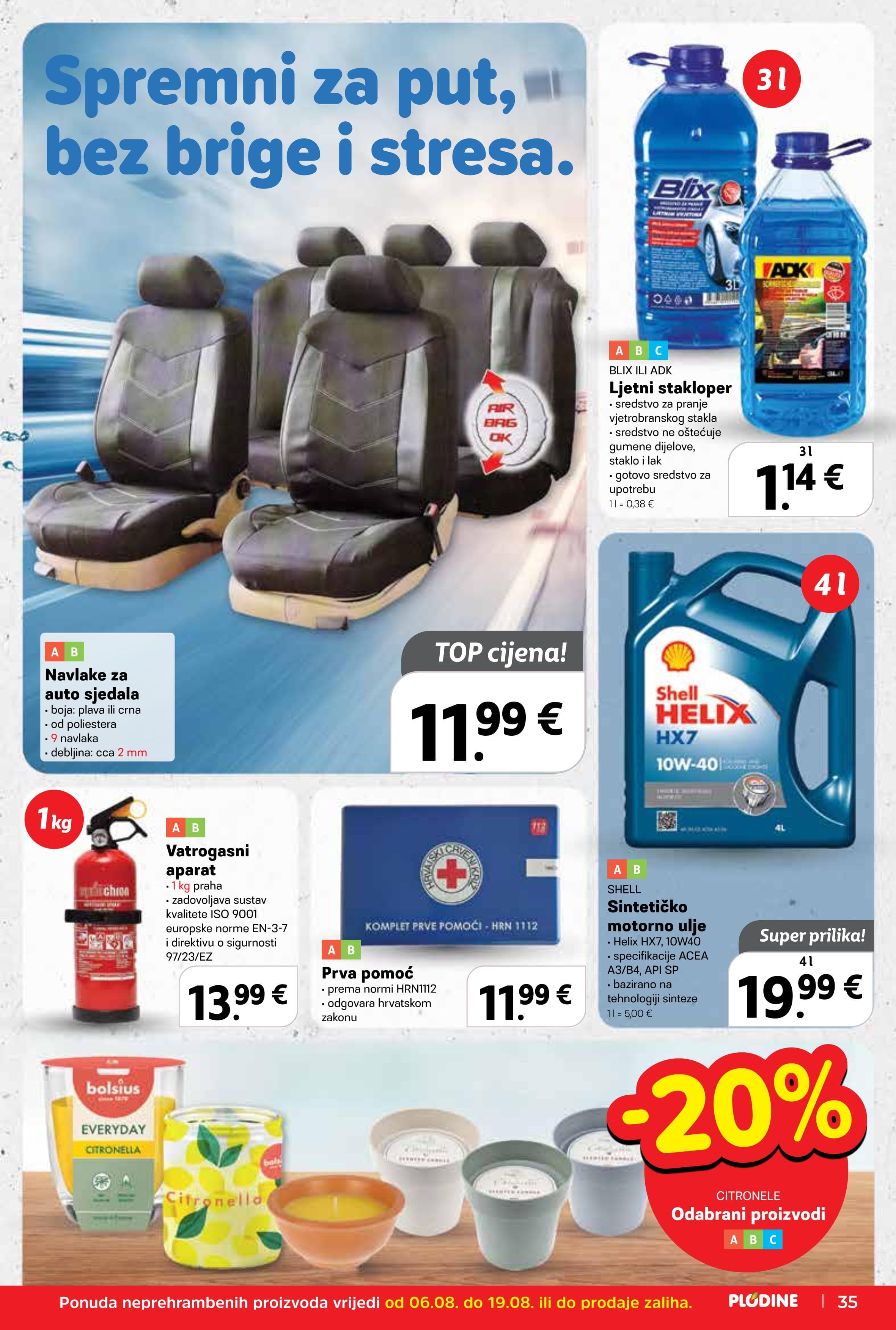 Page from catalog: Akcijska ponuda