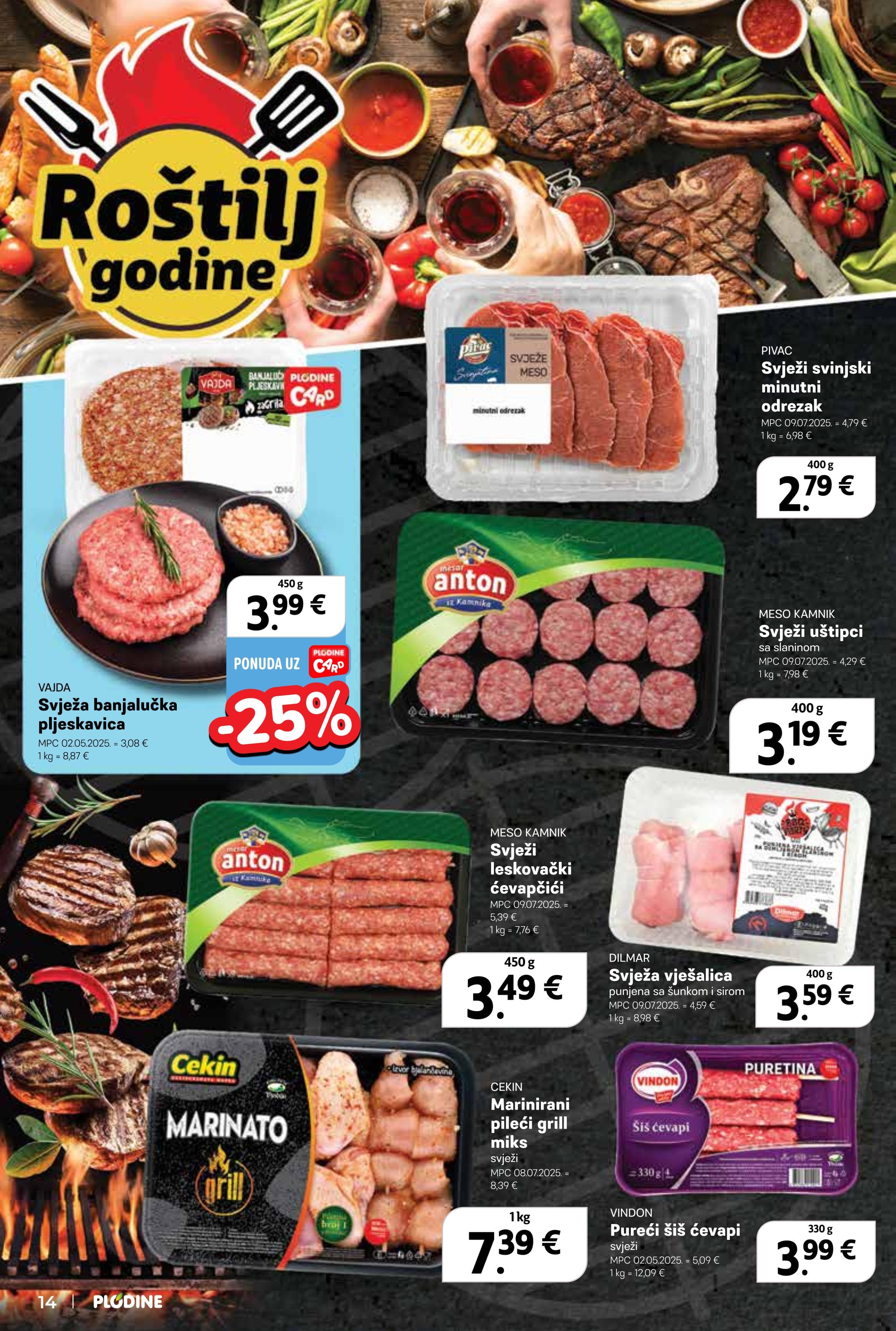 Page from catalog: Akcijska ponuda
