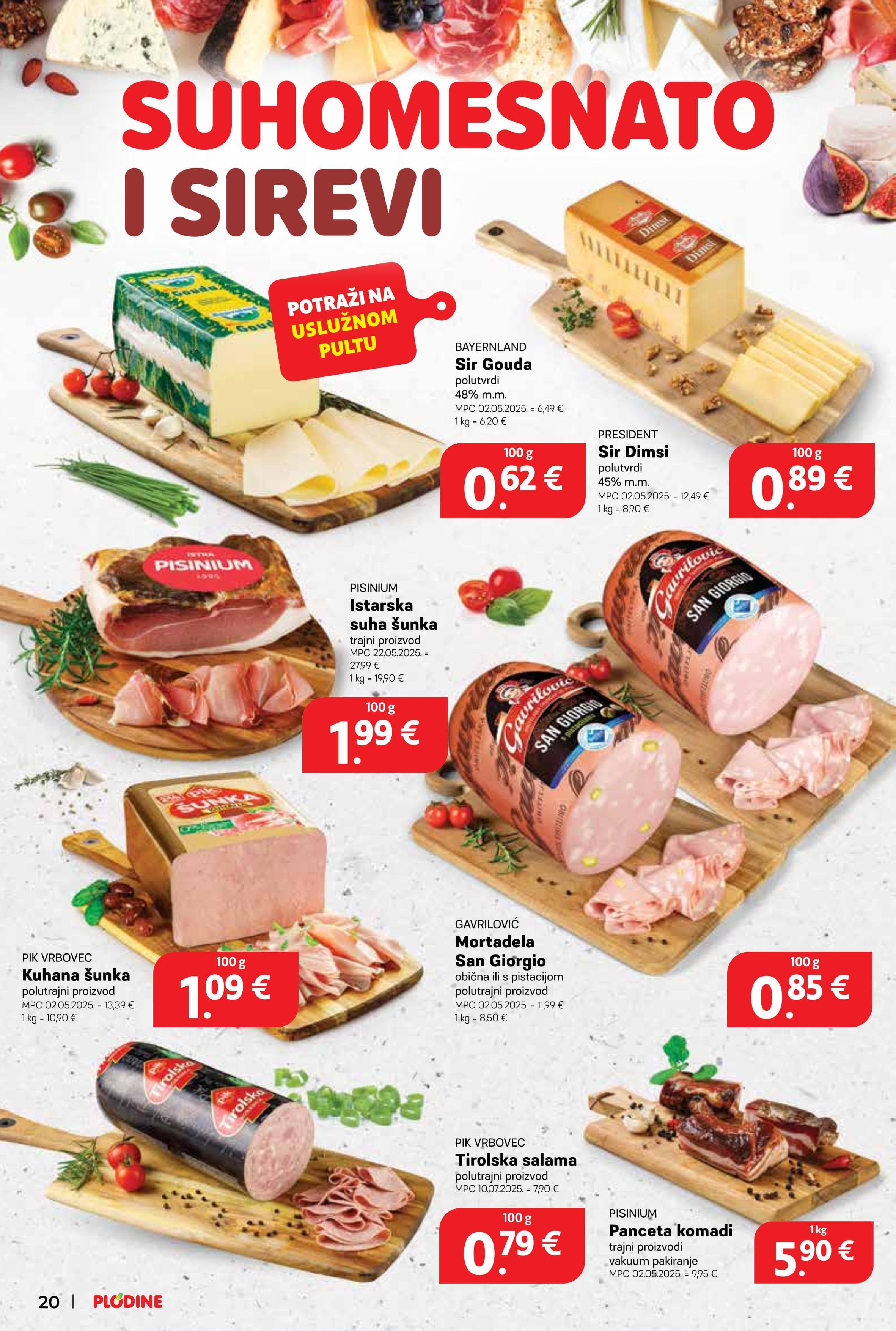 Page from catalog: Akcijska ponuda