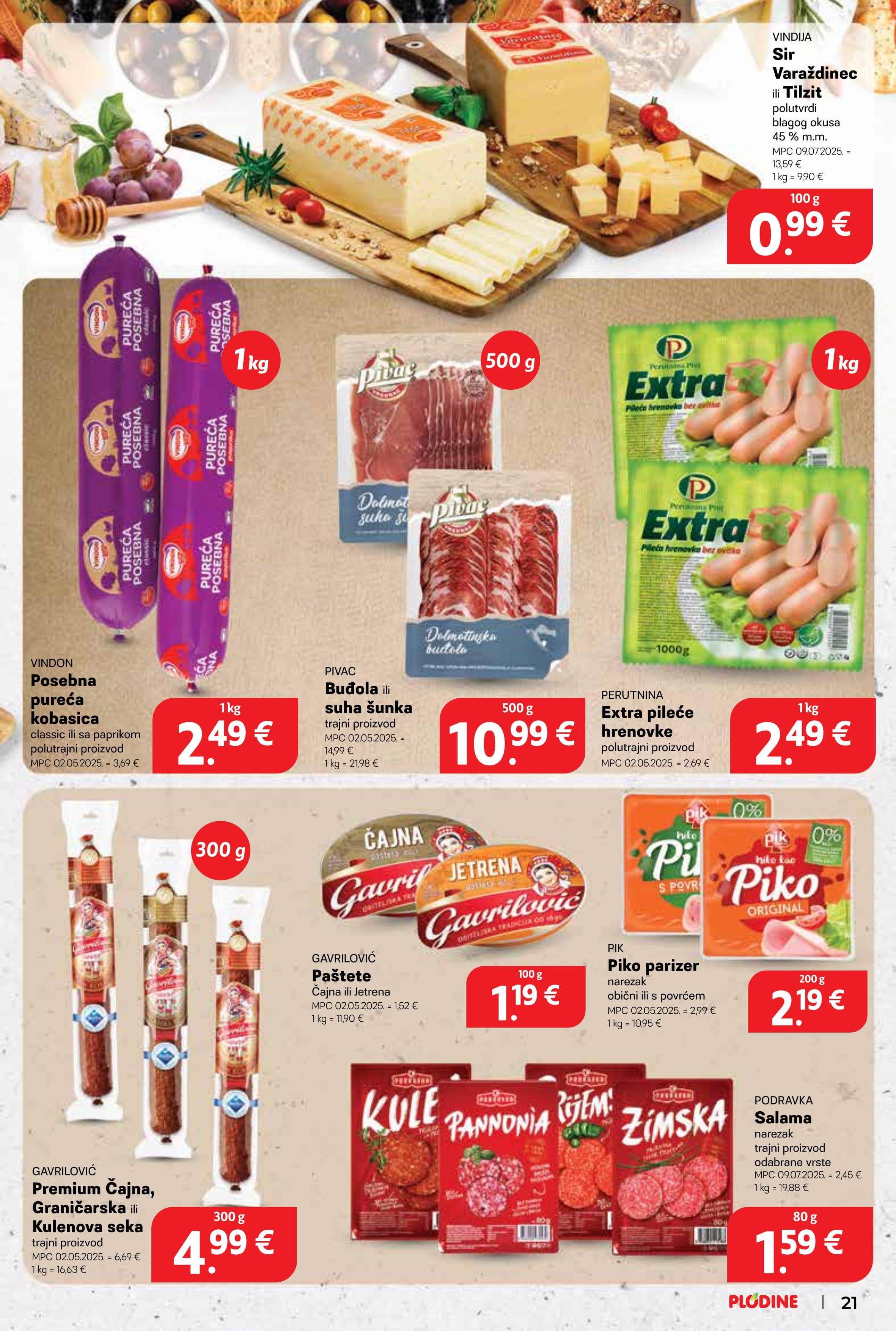 Page from catalog: Akcijska ponuda