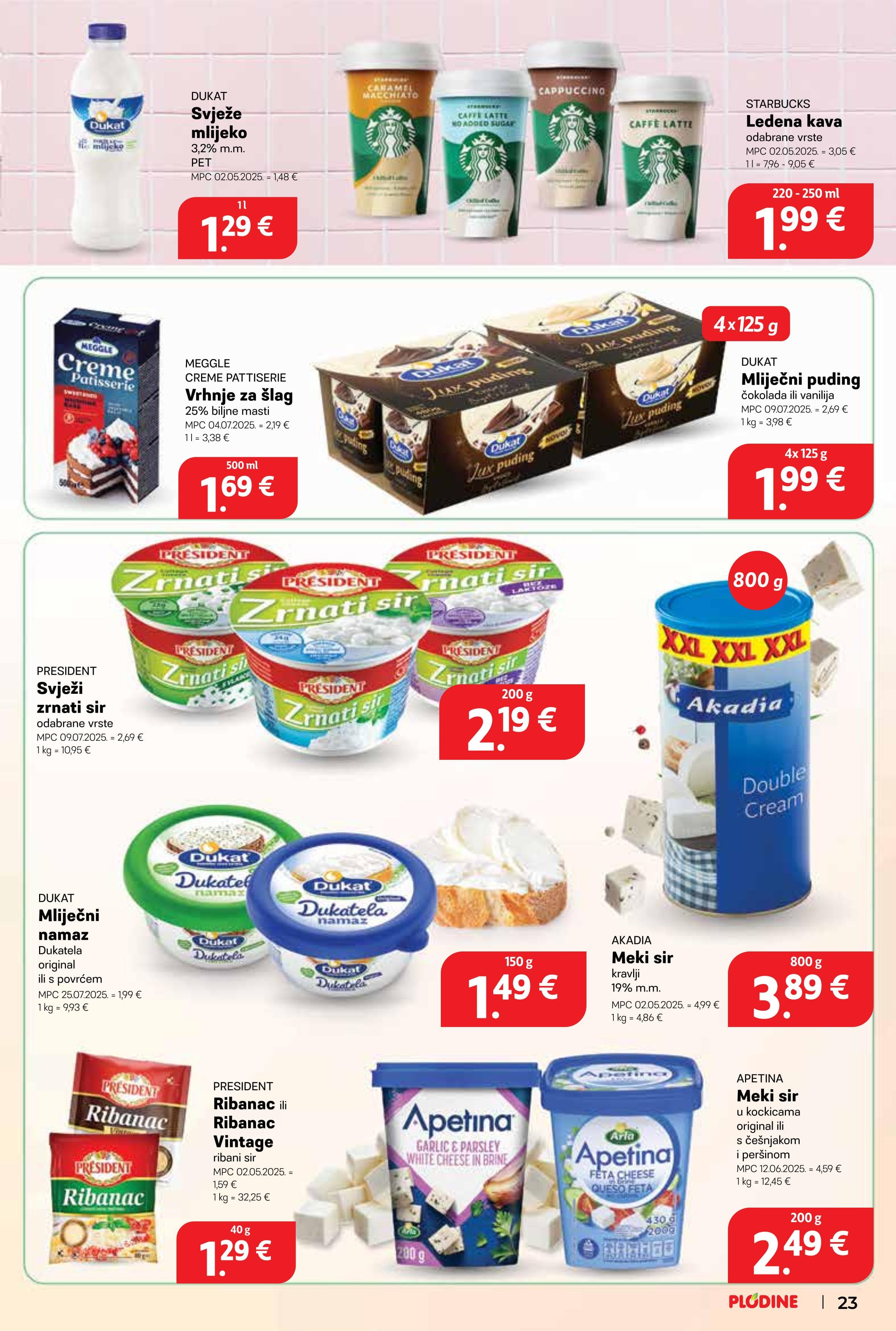 Page from catalog: Akcijska ponuda