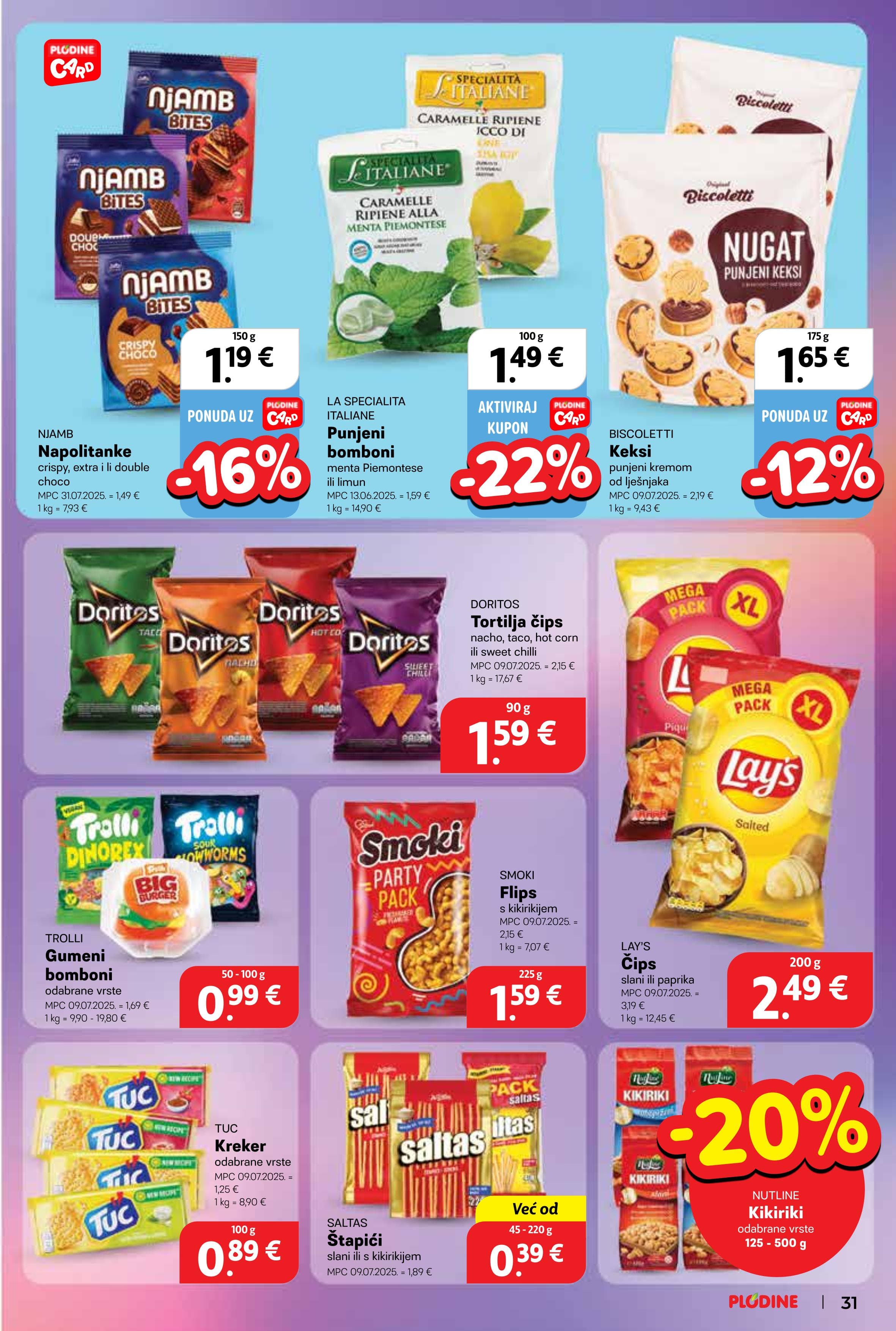 Page from catalog: Akcijska ponuda