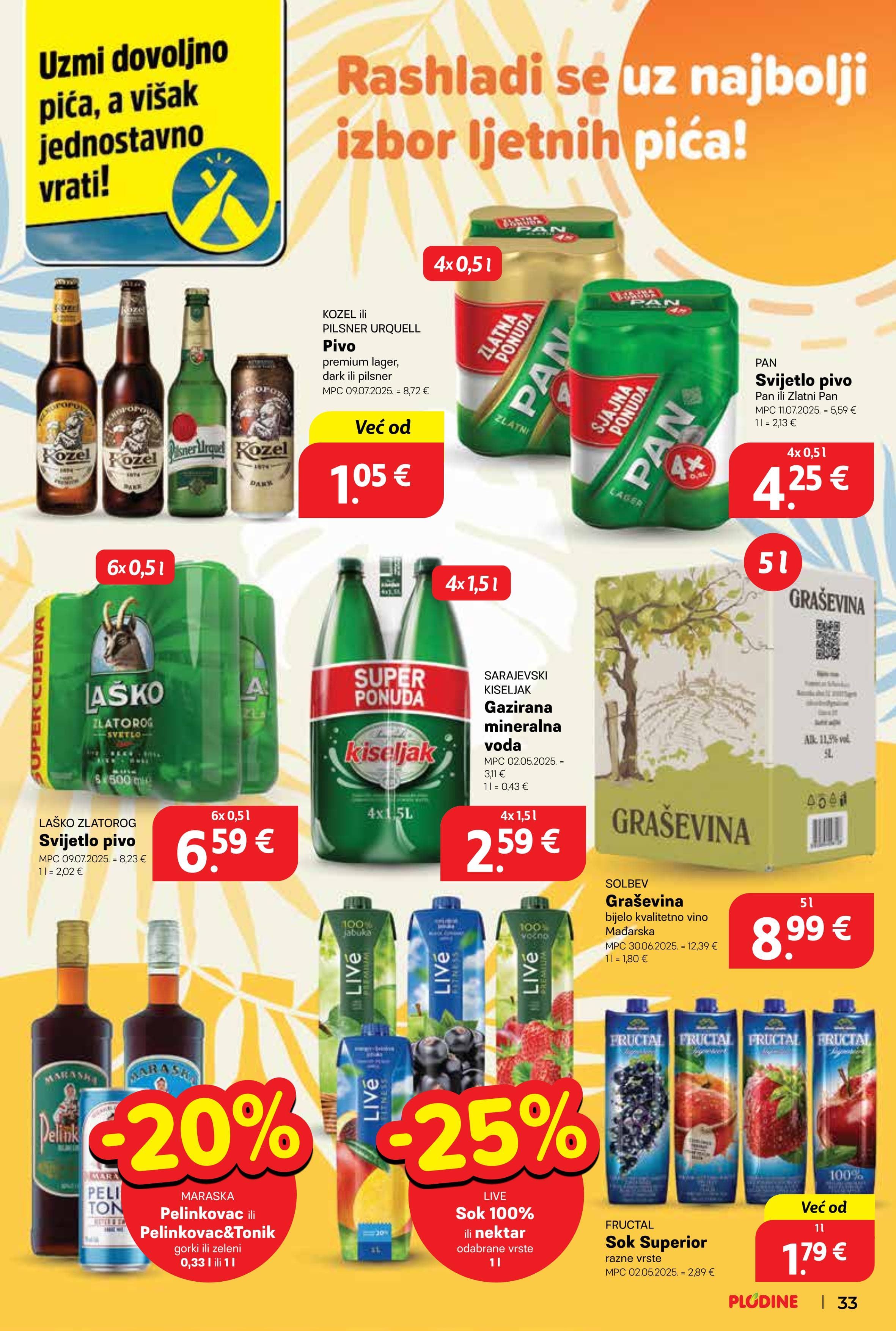 Page from catalog: Akcijska ponuda