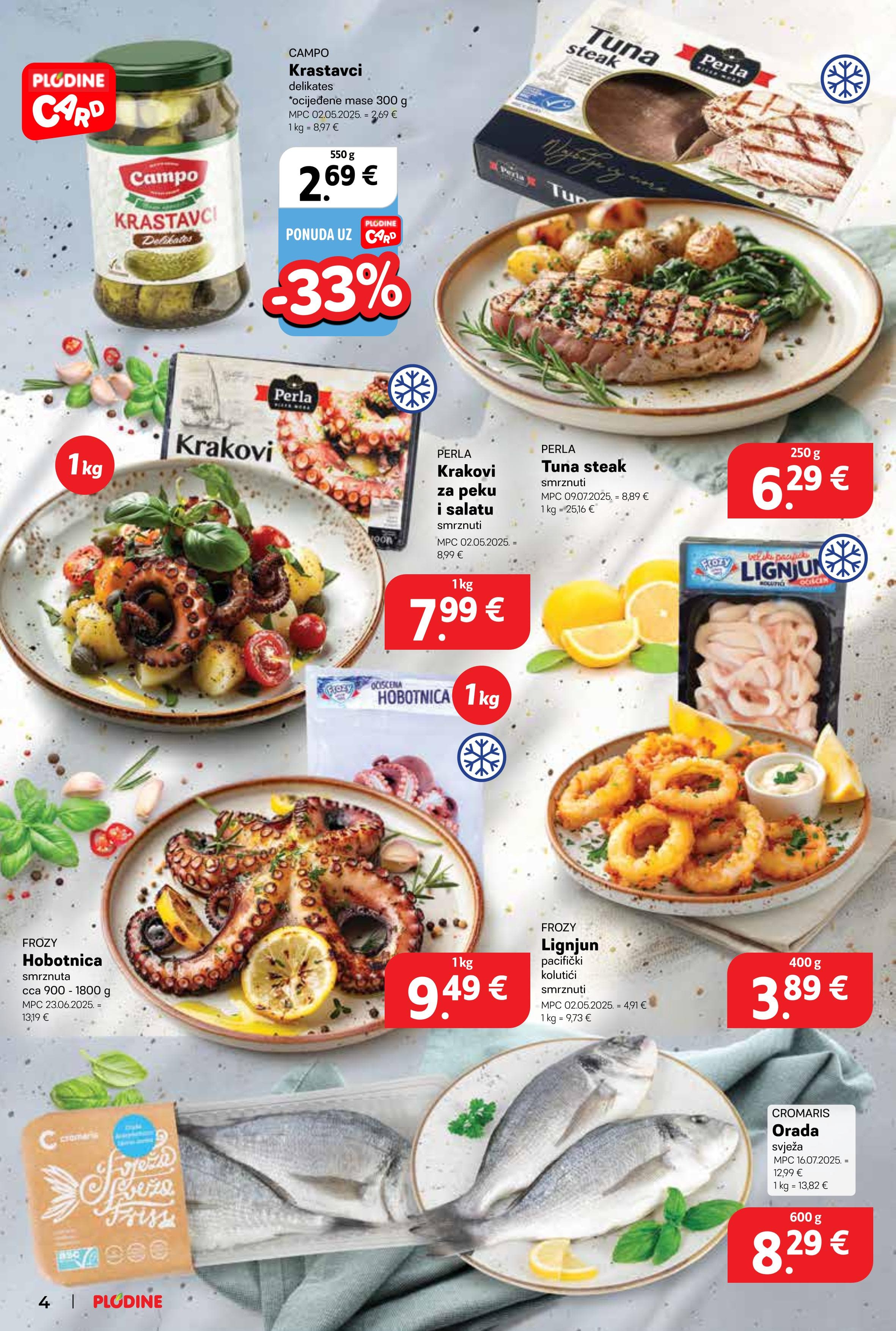 Page from catalog: Akcijska ponuda