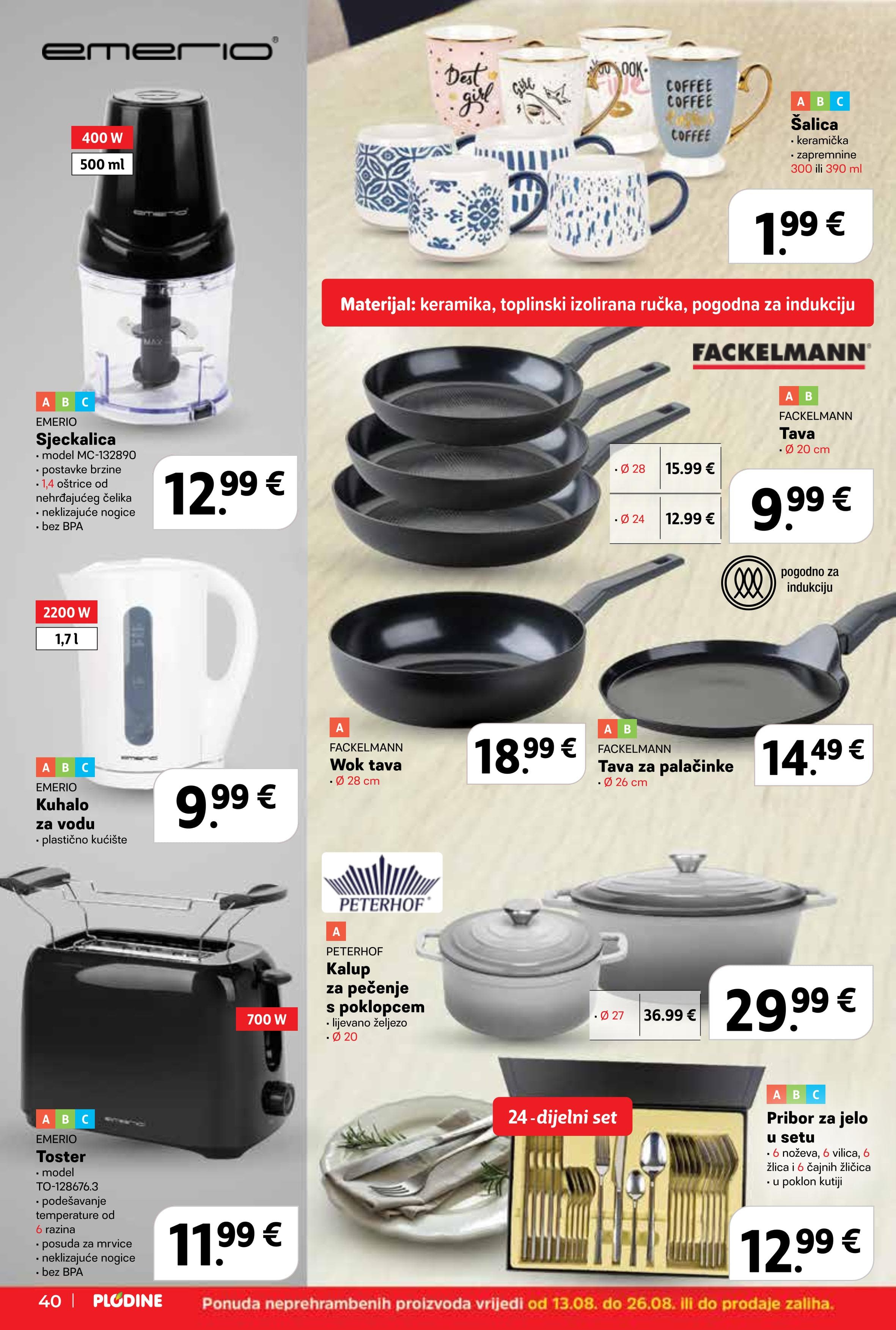 Page from catalog: Akcijska ponuda